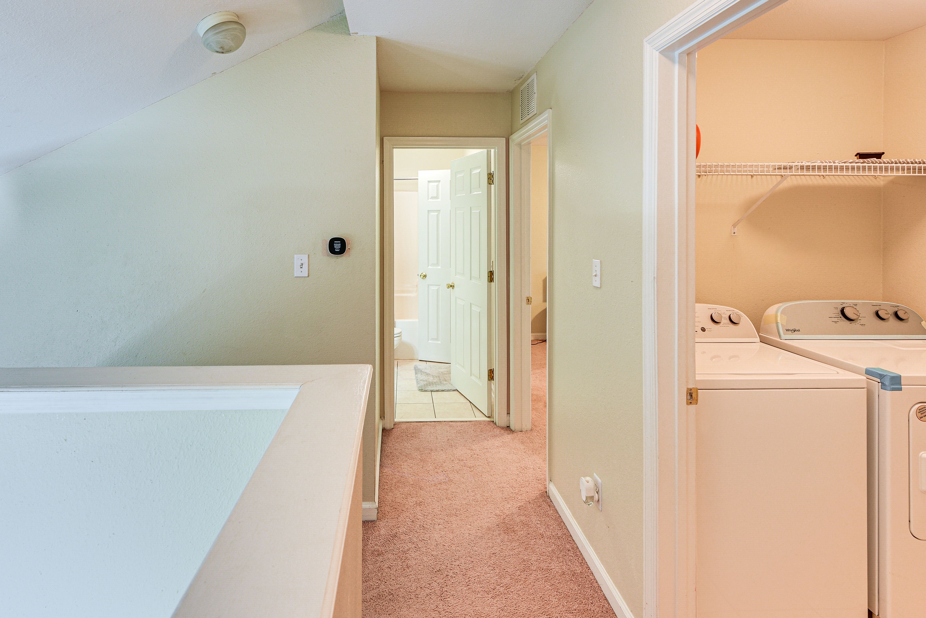Hallway | Washer & Dryer | 2nd Floor