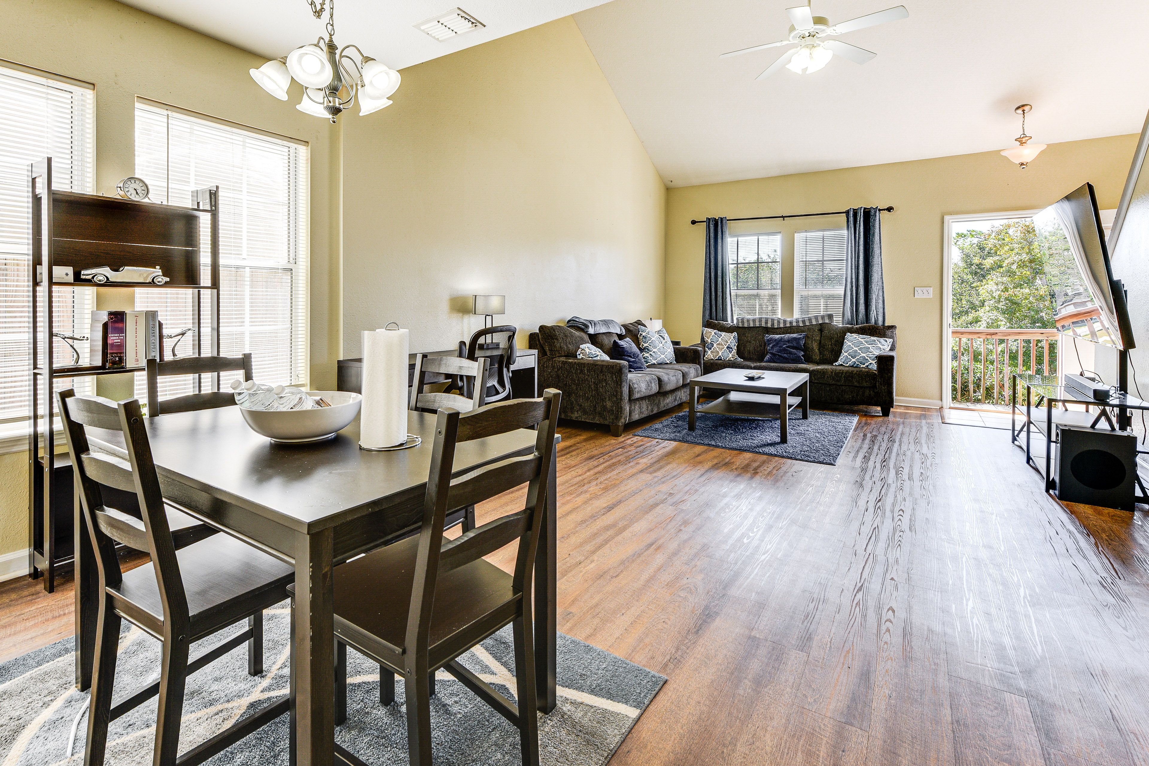 Open Interior | Free WiFi | 2-Story Townhome