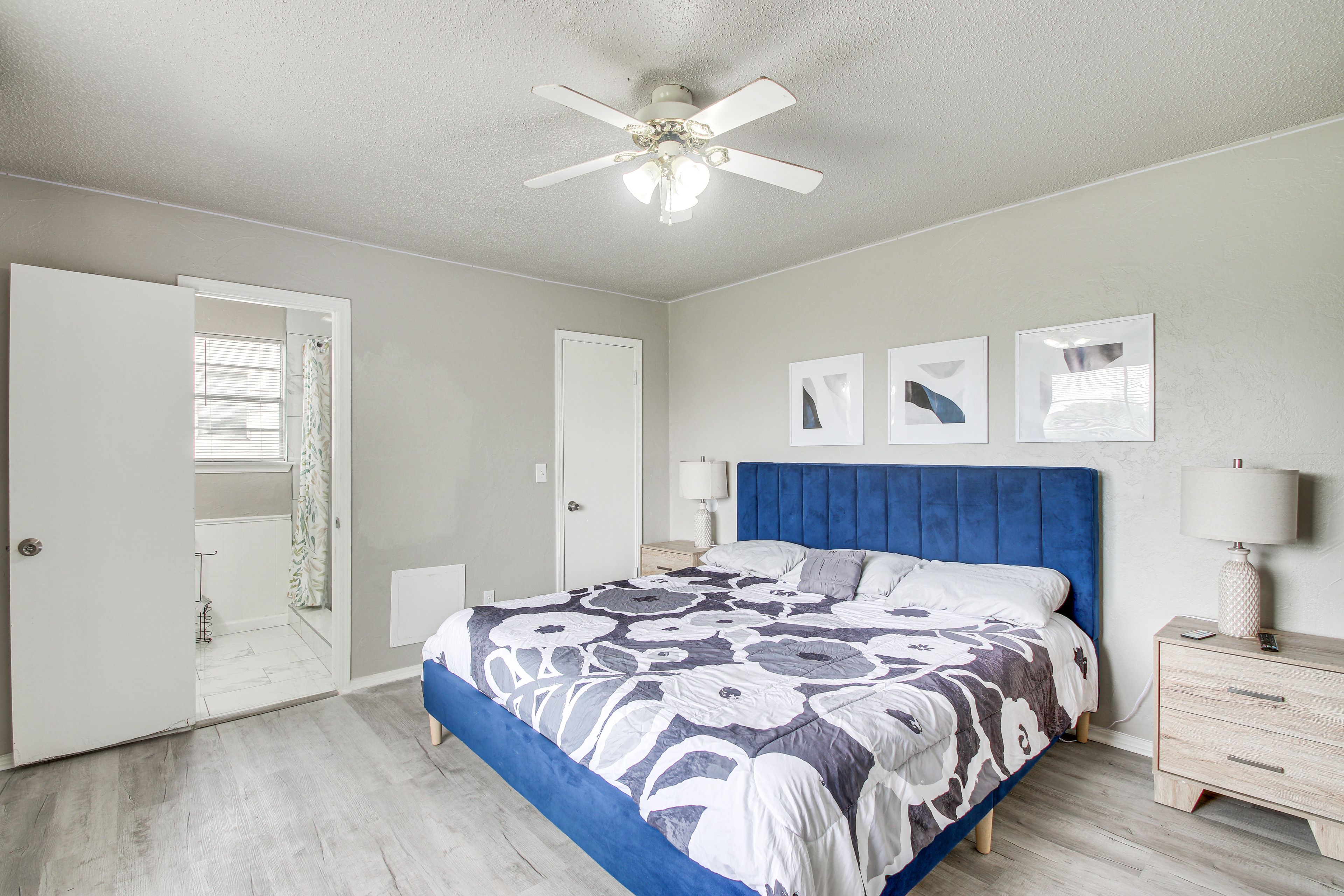 Bedroom 1 | 2nd Floor | King Bed | Linens Provided