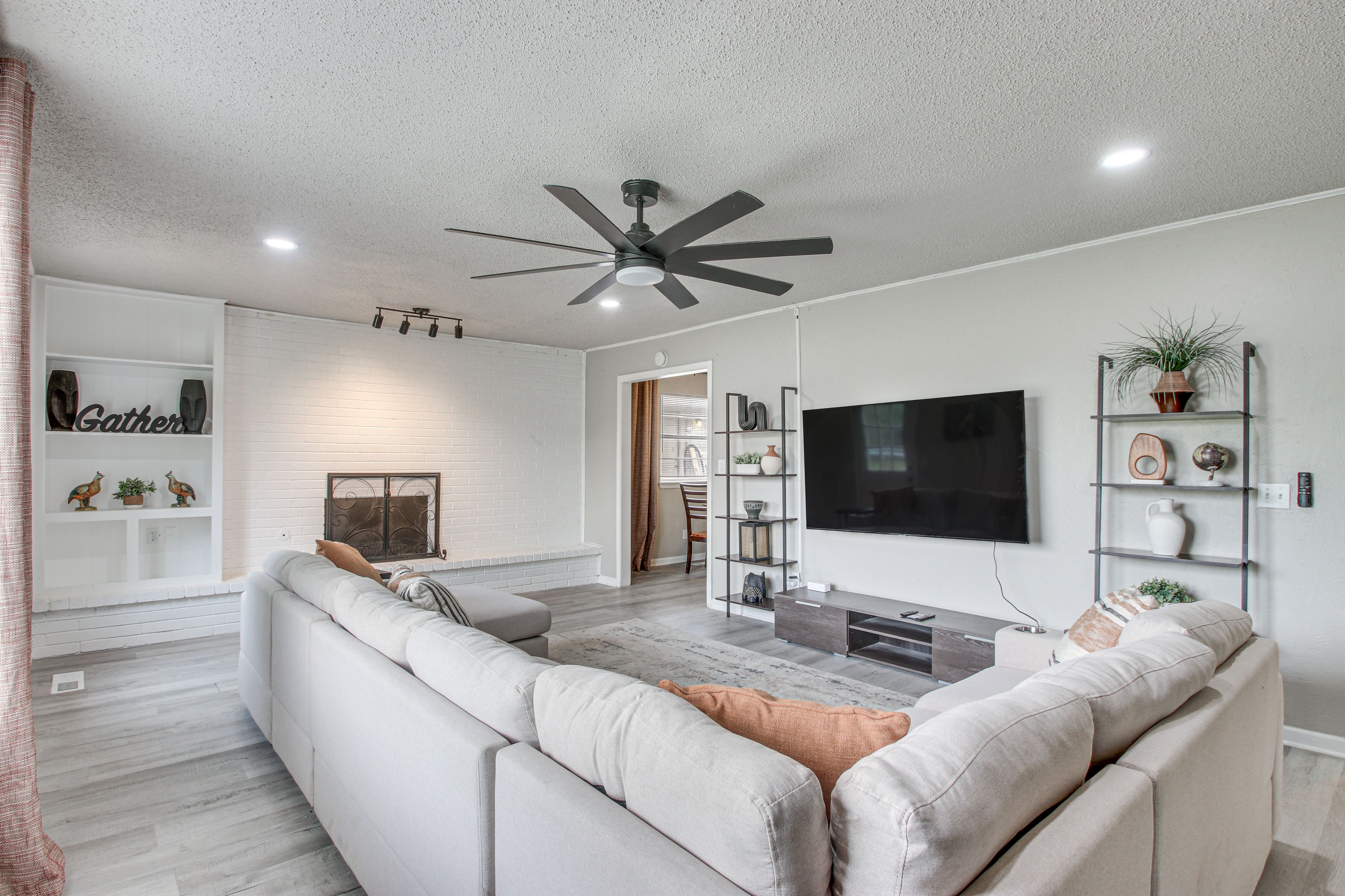 Oklahoma City Vacation Rental | 3BR | 2.5BA | Stairs Required | 1,500 Sq Ft