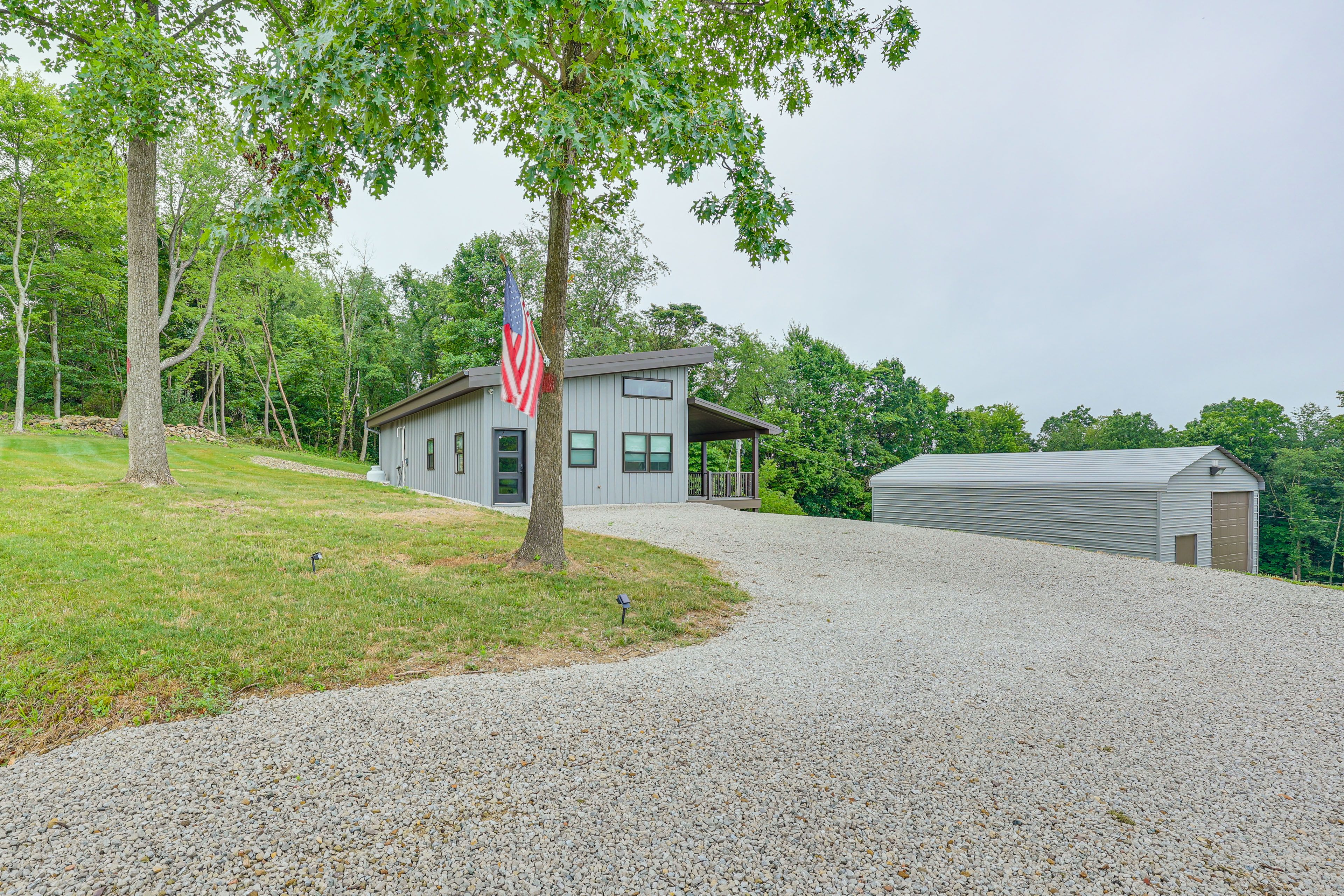 Parking | Gravel Driveway (4 Vehicles) | RV/Trailer Parking Available