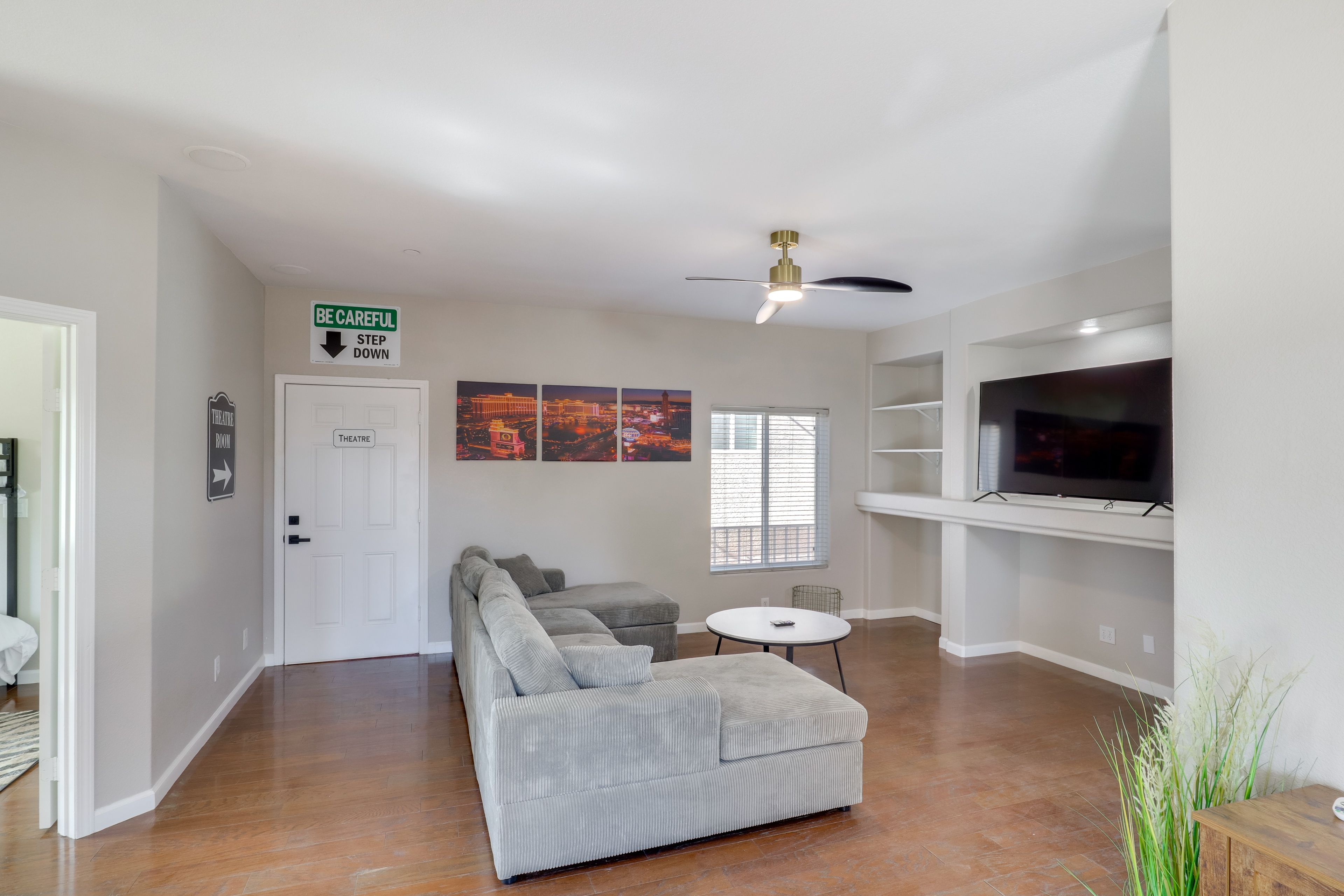 Living Room | Smart TV | Central A/C | 1st Floor