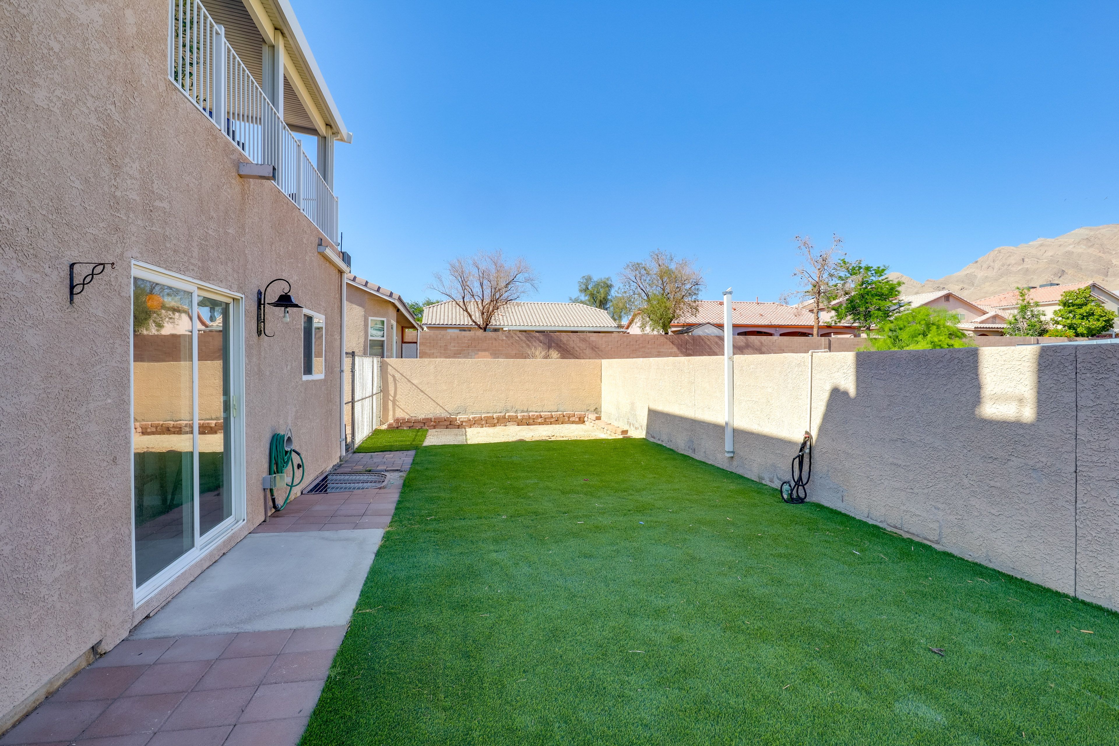 Fenced Backyard