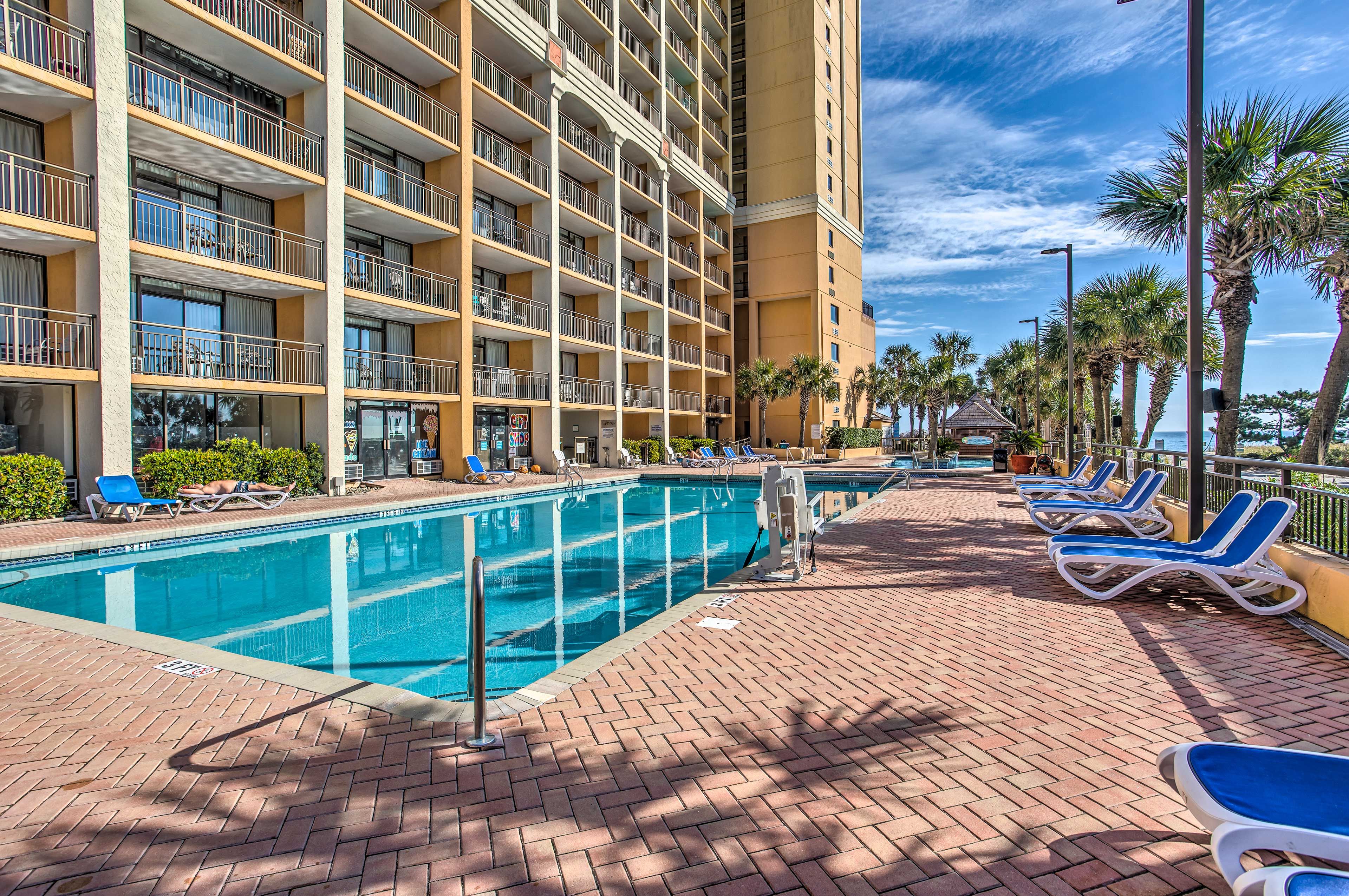 Caravelle Resort | Community Amenities | Outdoor Pool | Beach Access On-Site