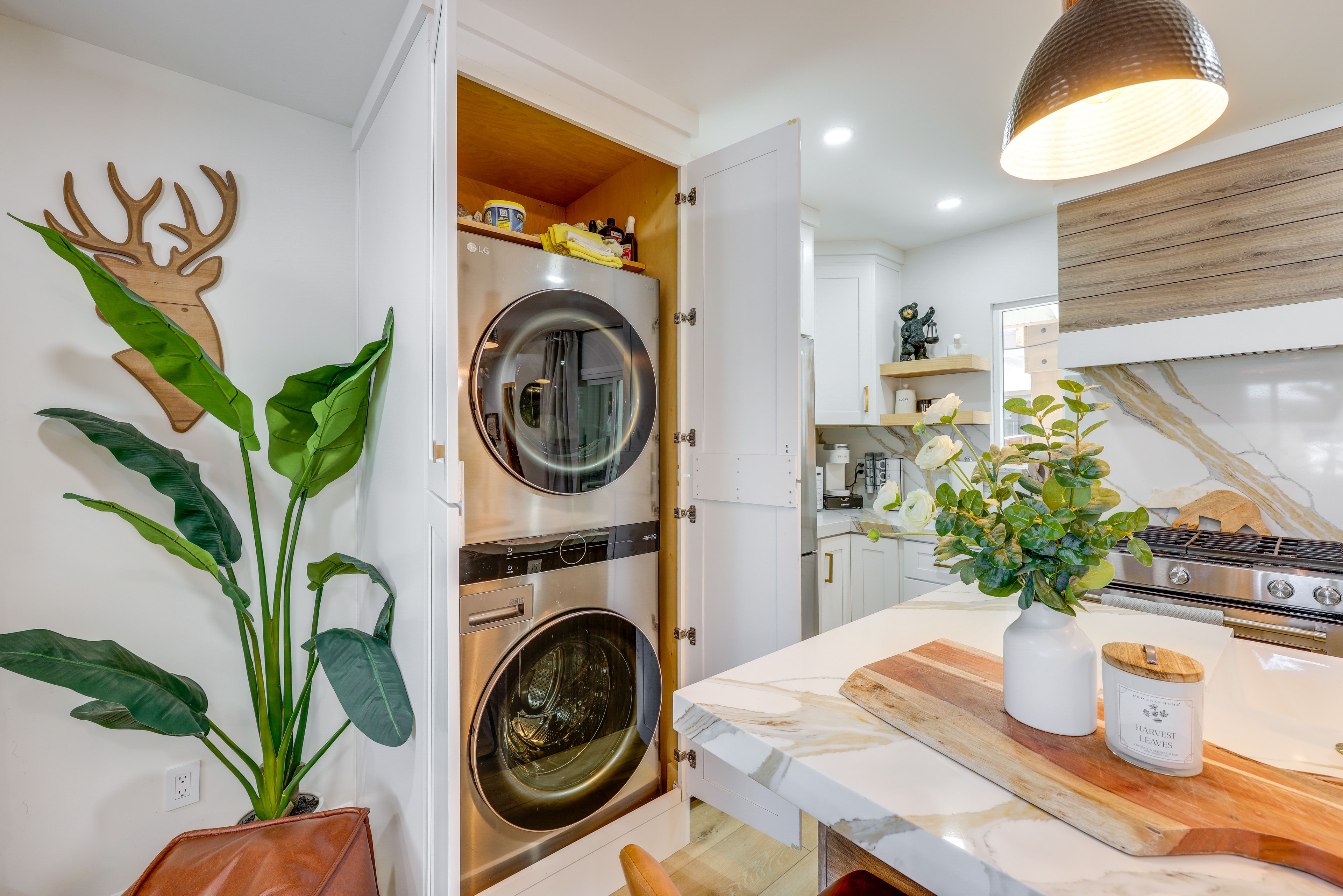 Laundry Closet | Washer & Dryer
