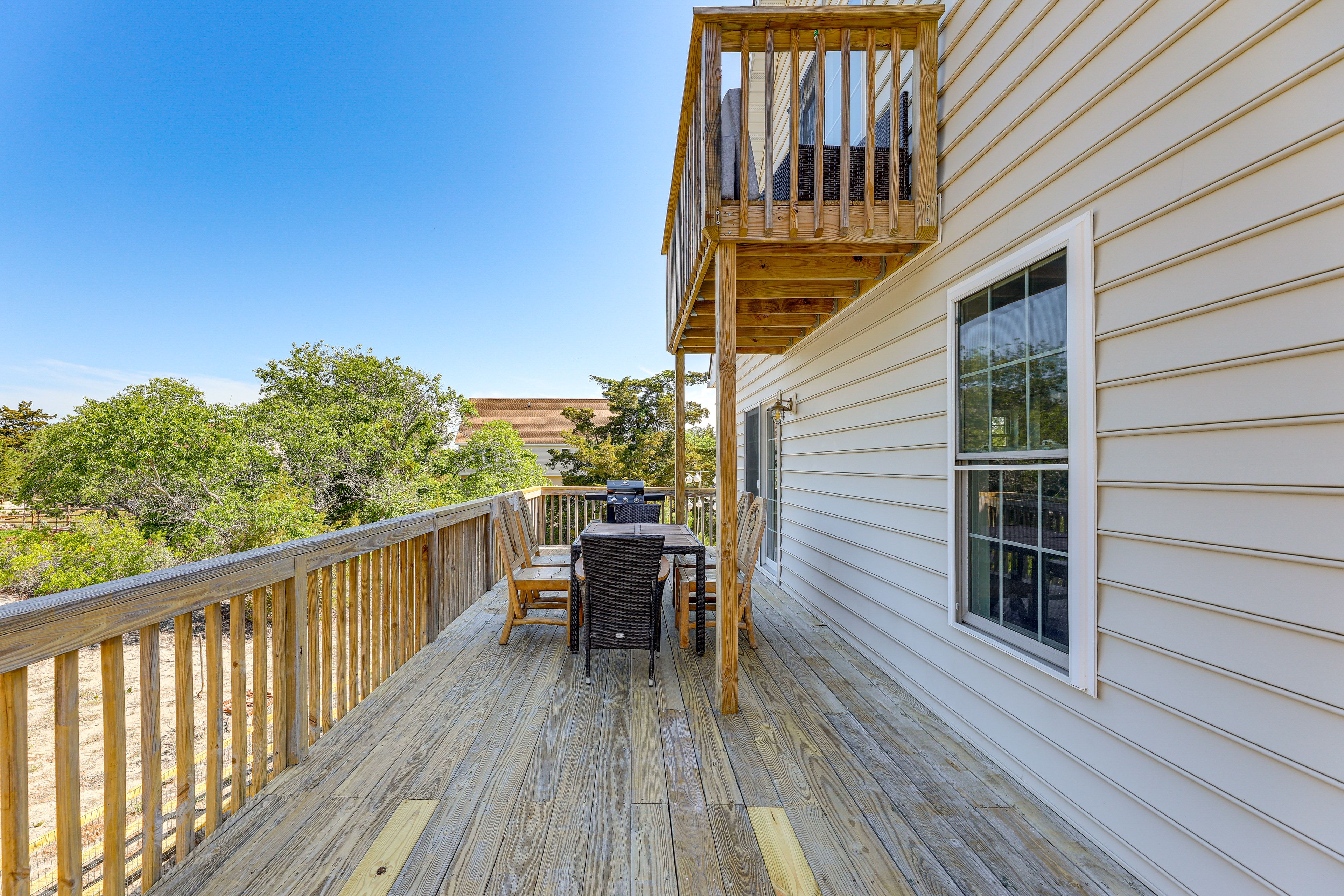Wraparound Deck | 2 Outdoor Dining Areas | Gas Grill