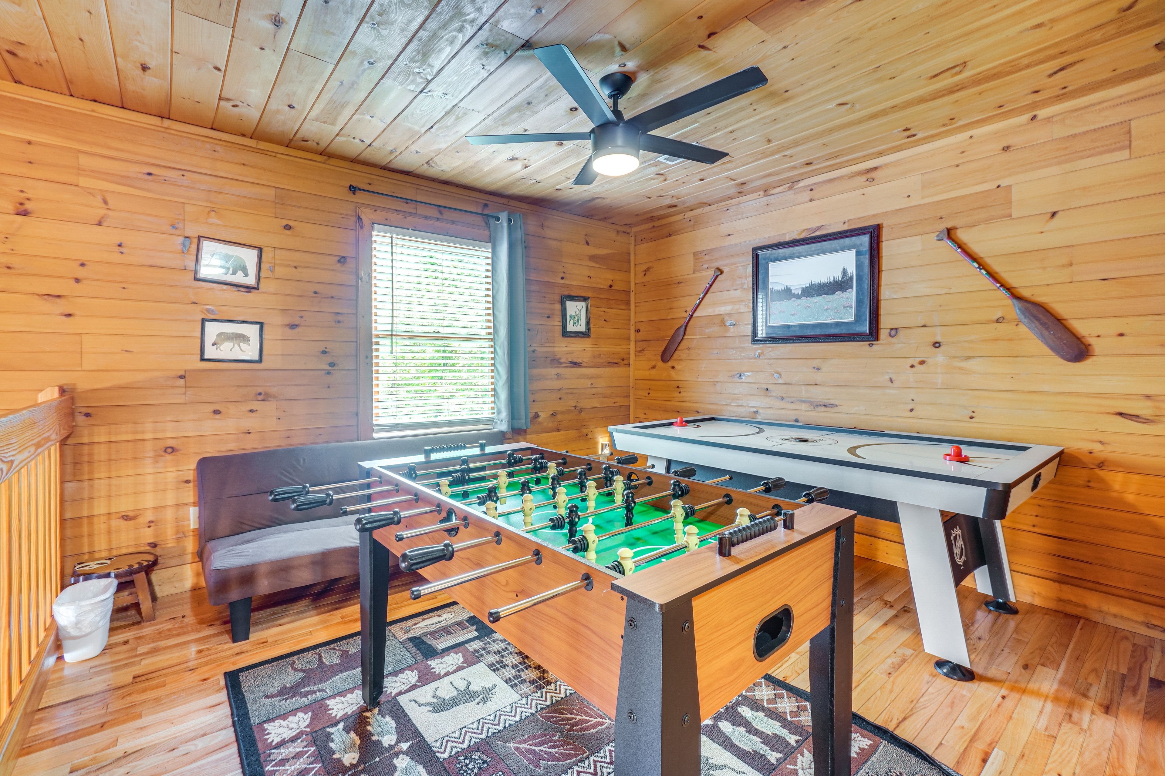 Game Area | 2nd Floor | Foosball Table | Air Hockey Table