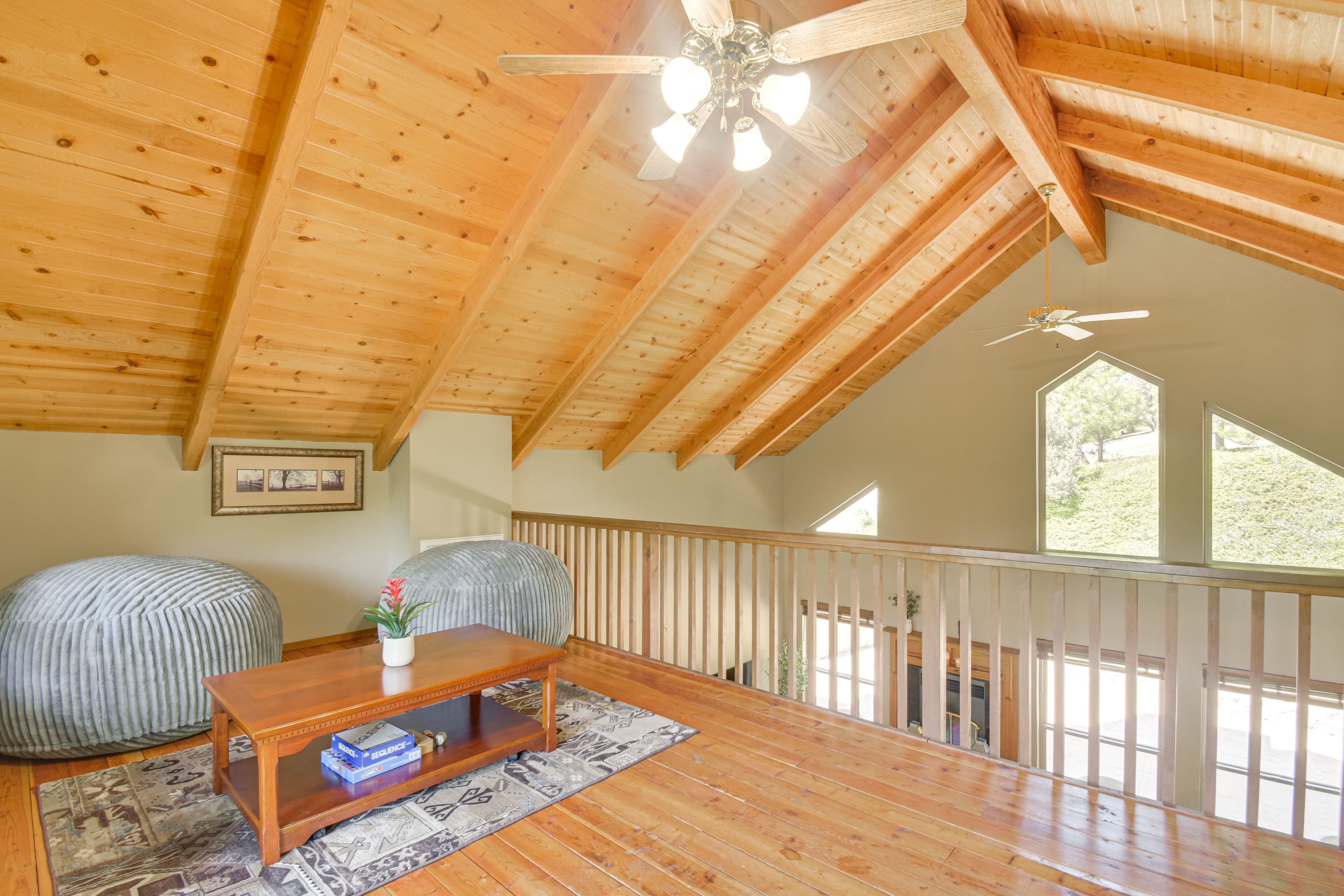 Furnished Loft | Queen Sleeper Sofa | Balcony Access