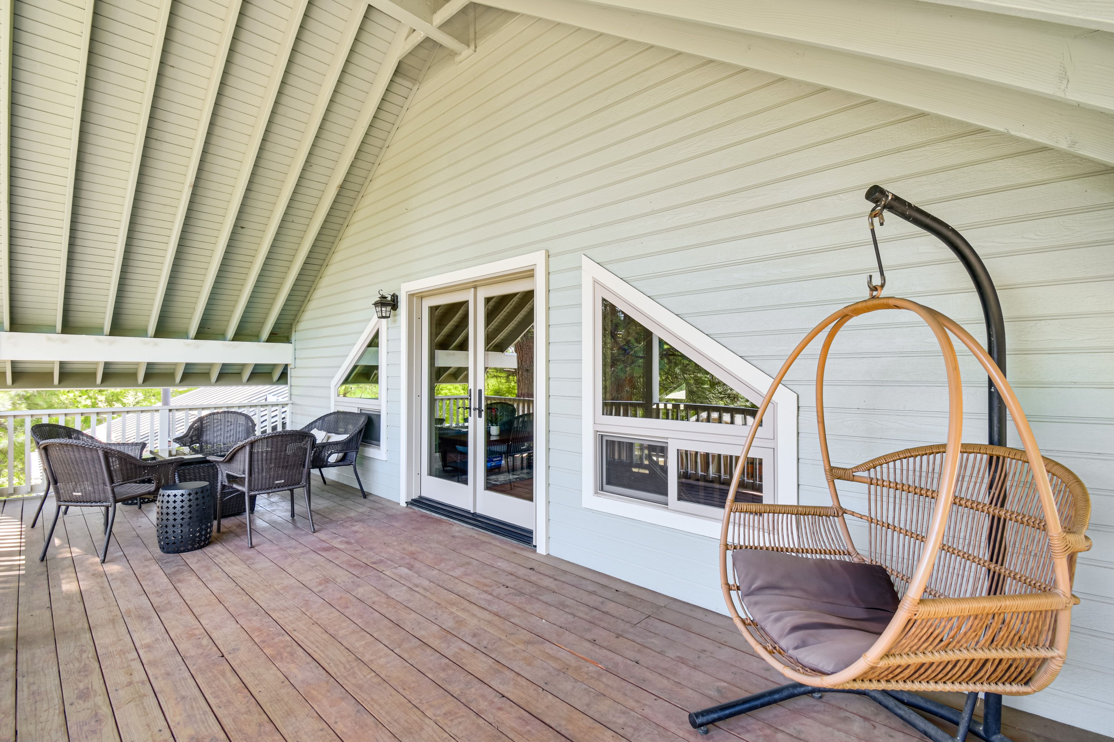 House Exterior | Furnished Balcony