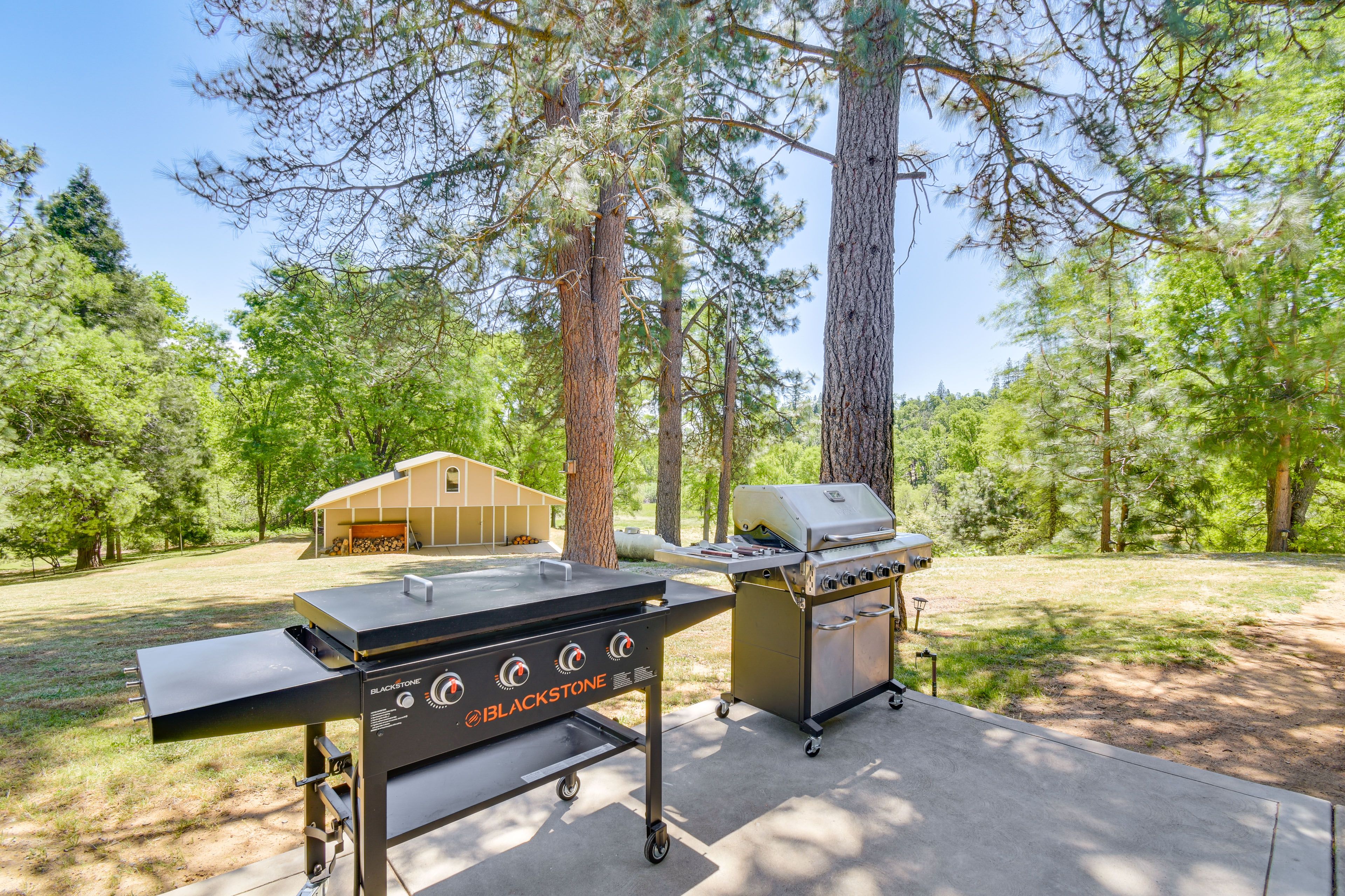 House Exterior | Gas Griddle & Grill