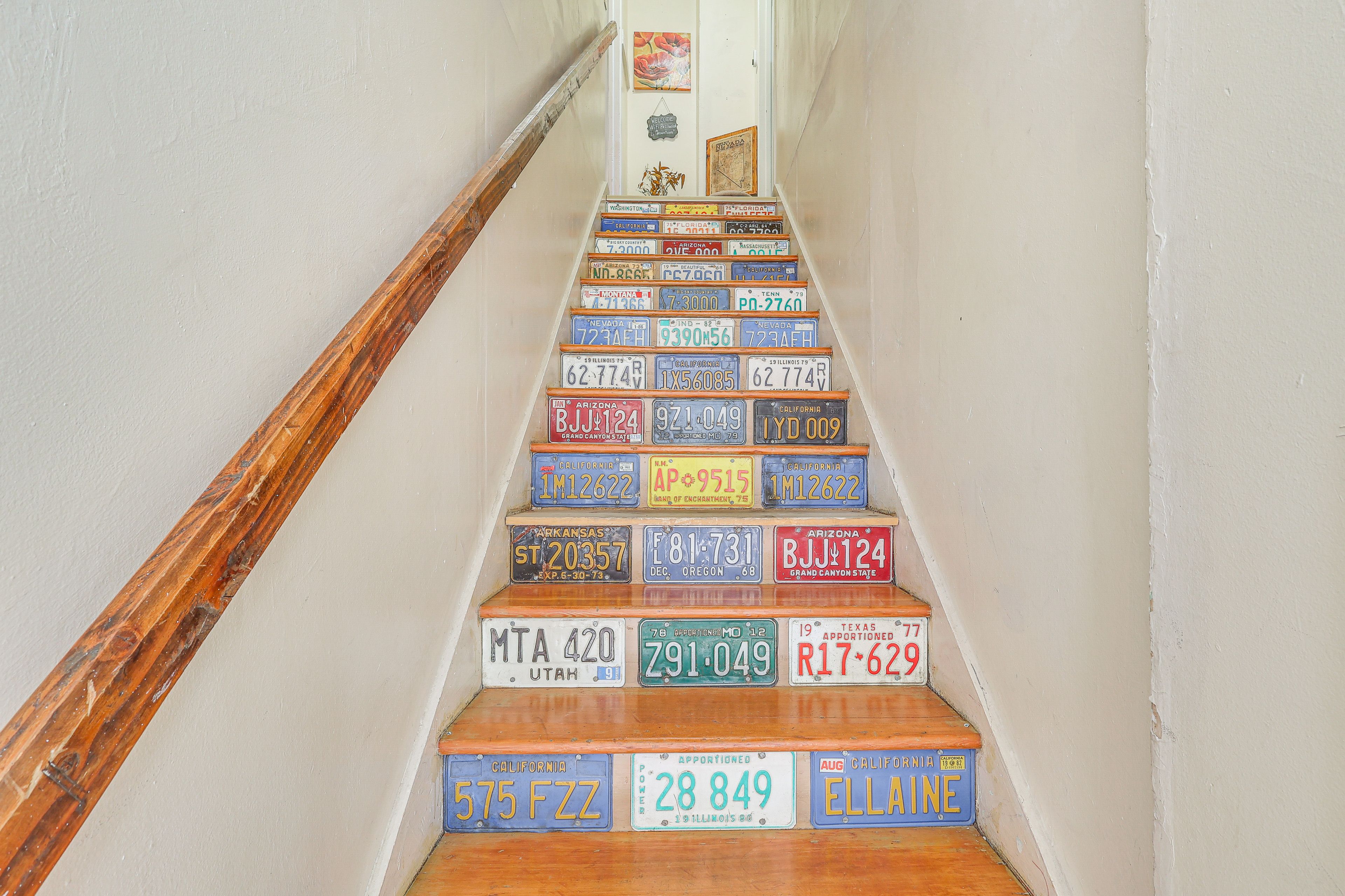 Stairs to Access Apartment