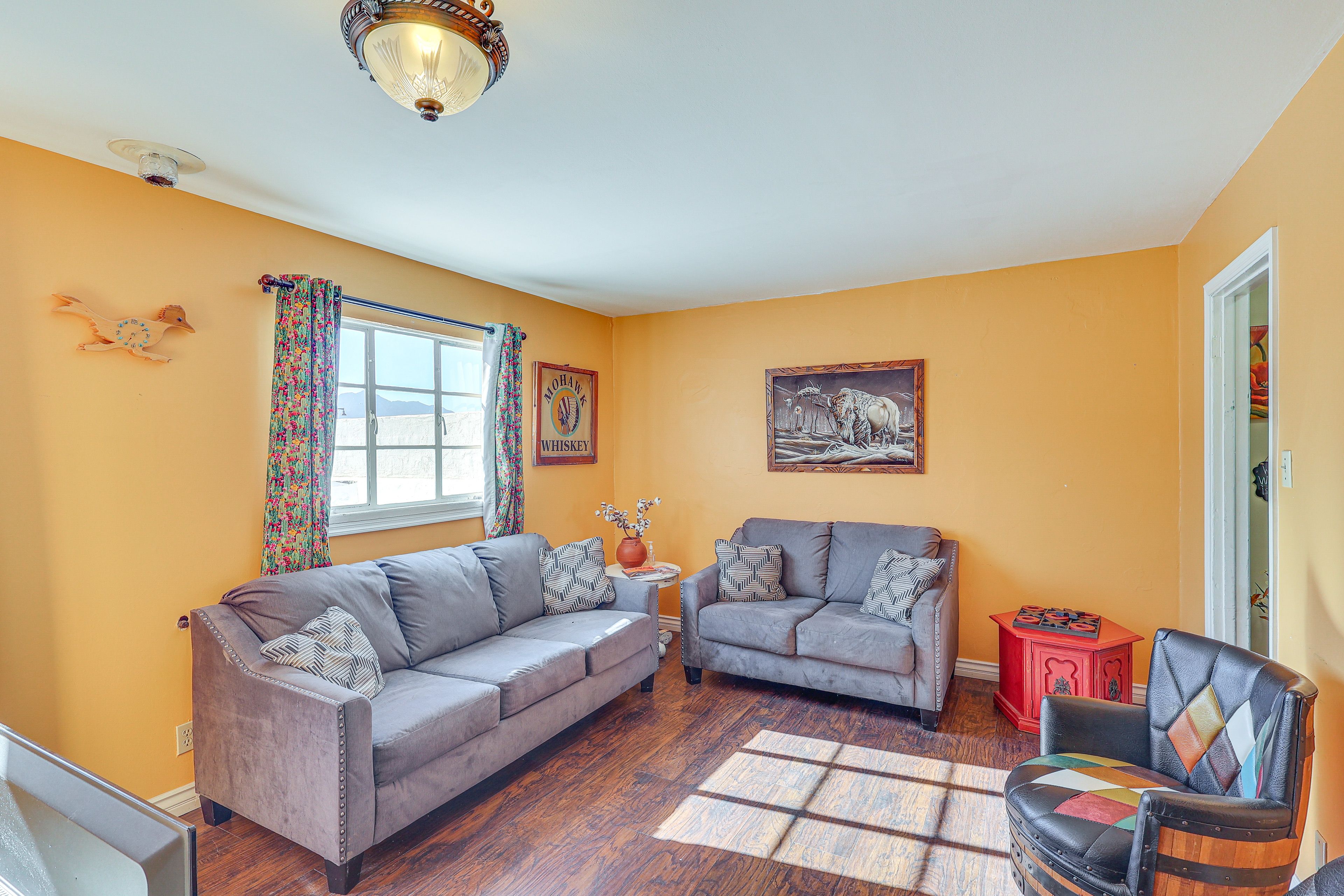 Kingman Vacation Rental | 2BR | 1BA | 718 Sq Ft | Stairs Required