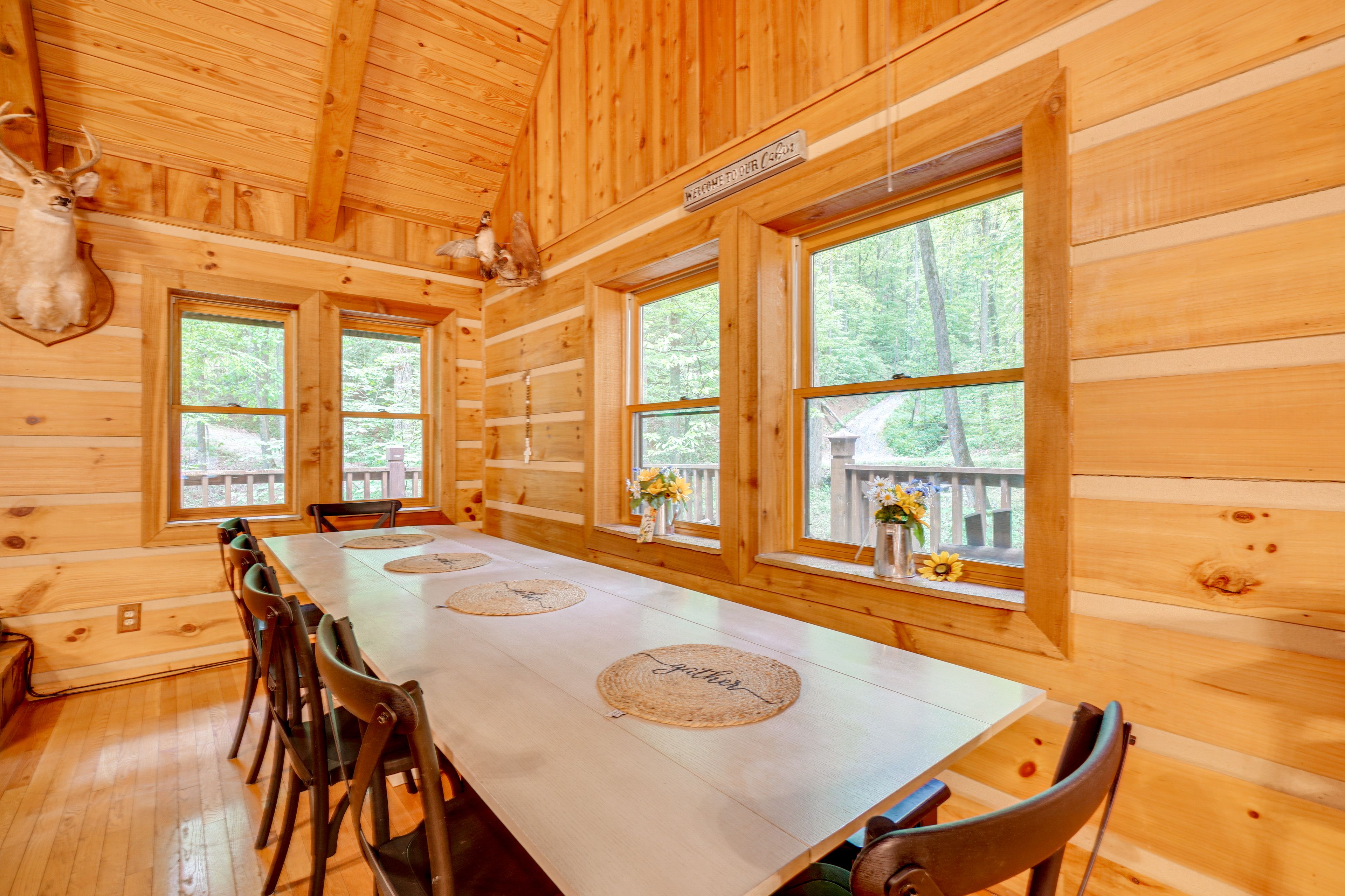 Additional Dining Area | 1st Floor | Dishware/Flatware