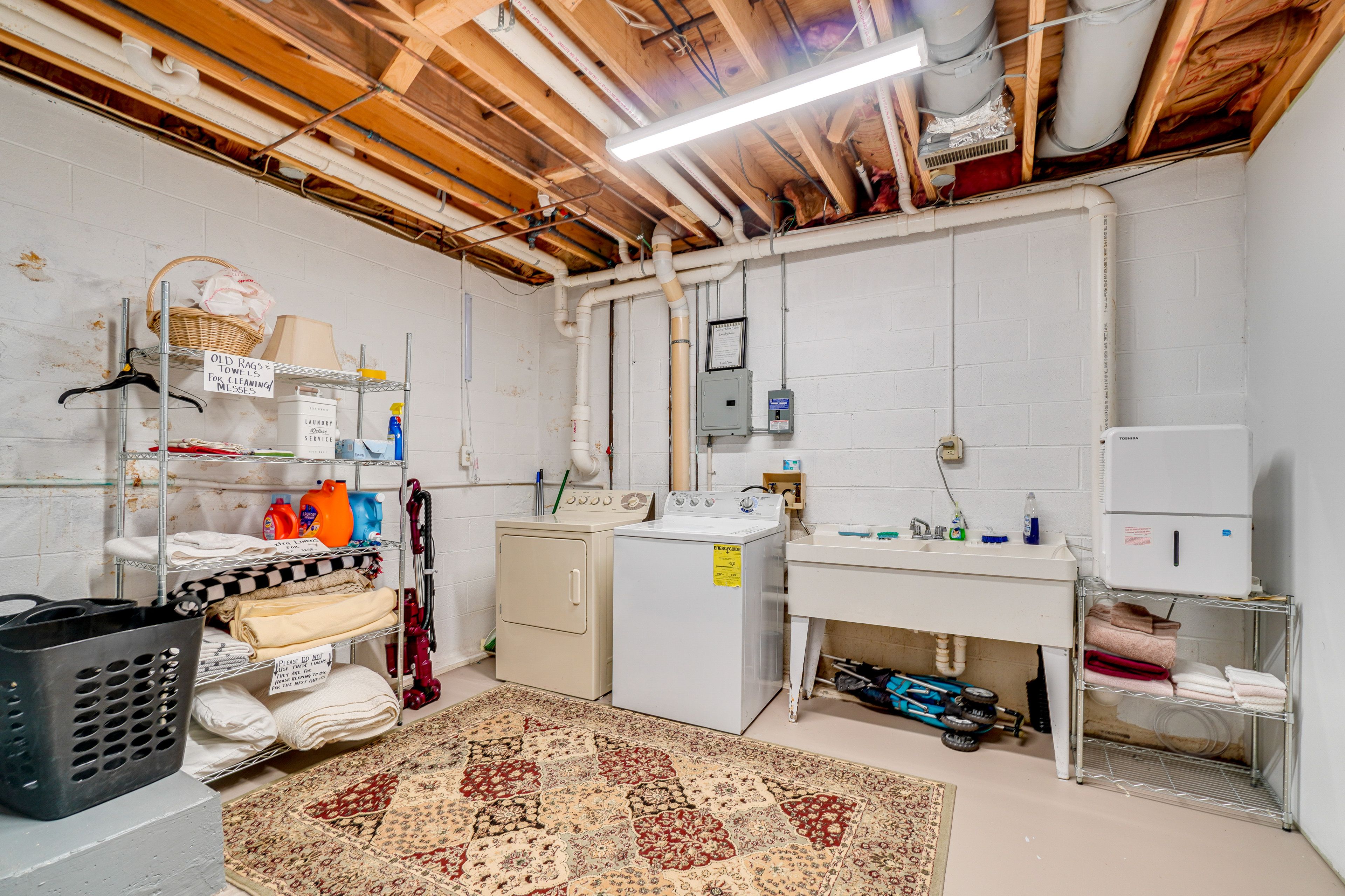 Laundry Area | Basement | Washer/Dryer