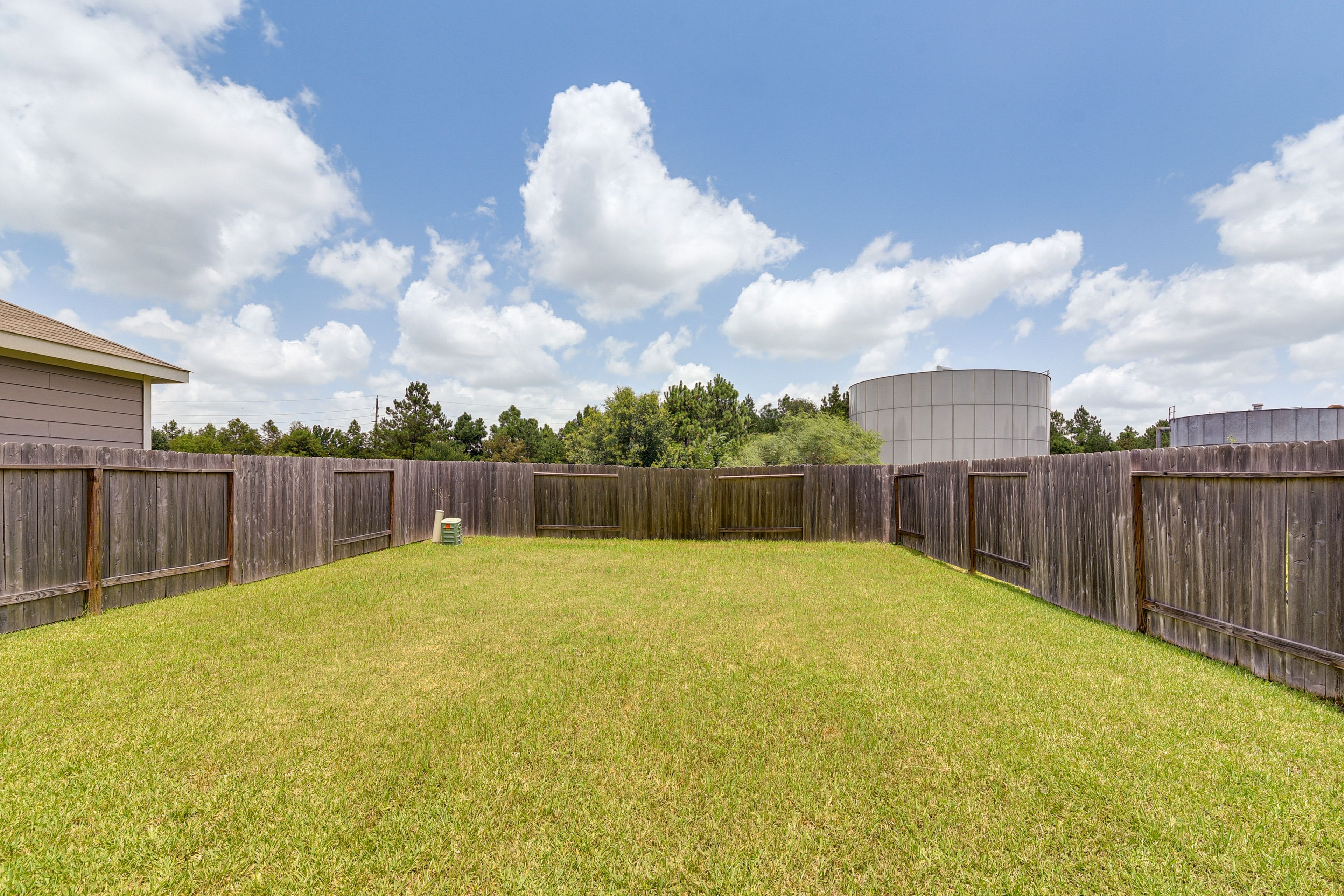 Fenced Yard