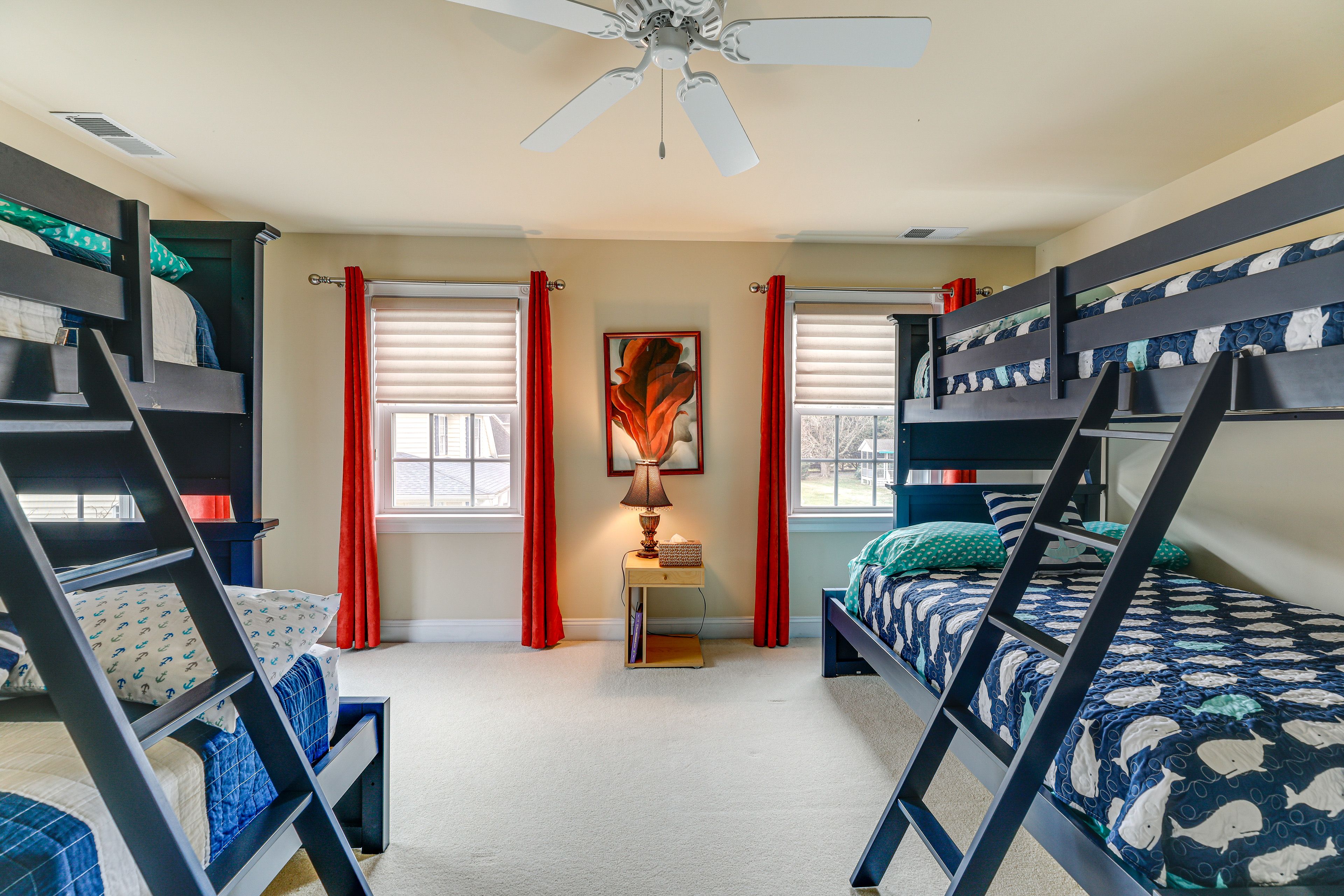 Bedroom 3 | 2nd Floor | 2 Twin/Full Bunk Beds