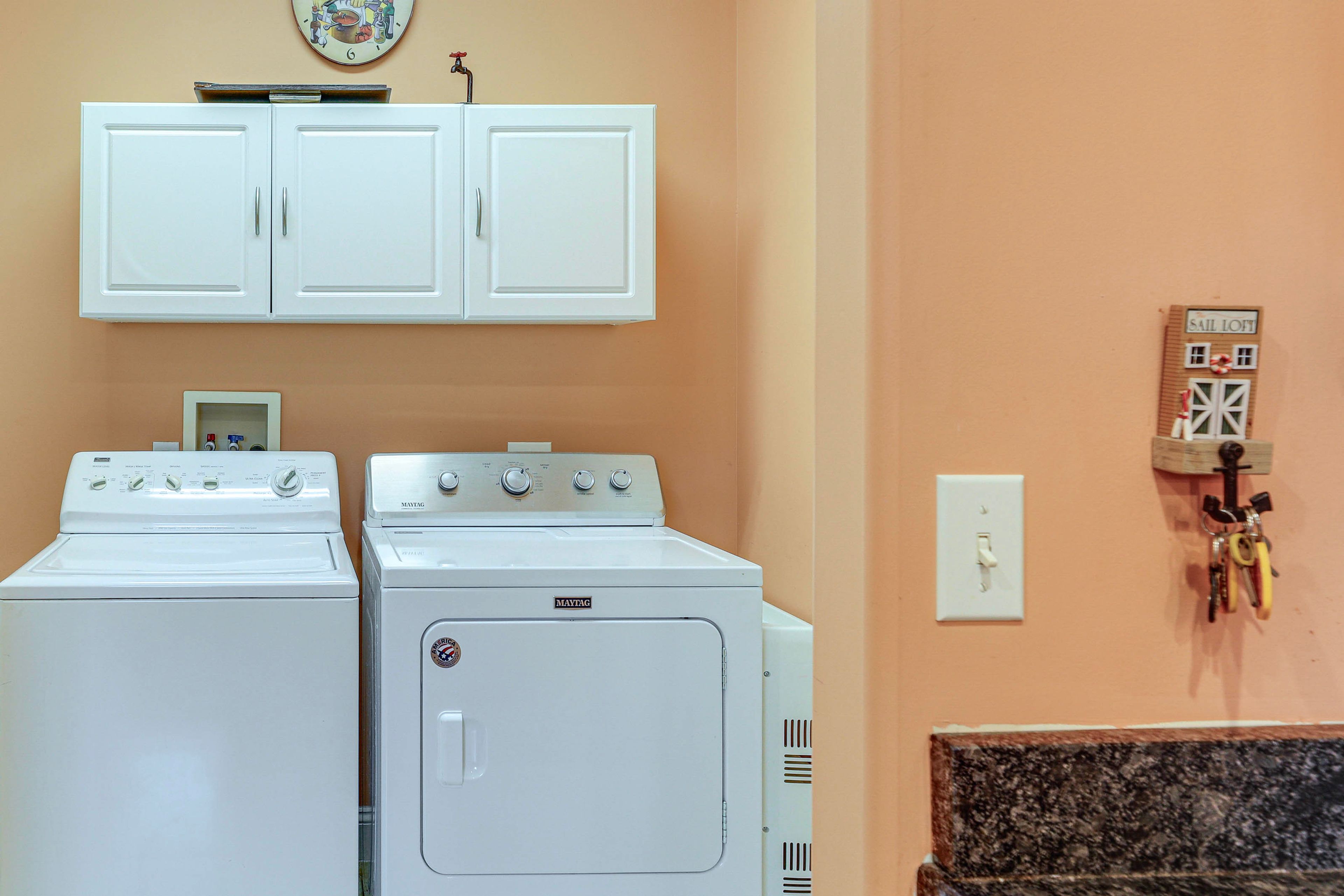 Laundry Area | 1st Floor | Washer & Dryer