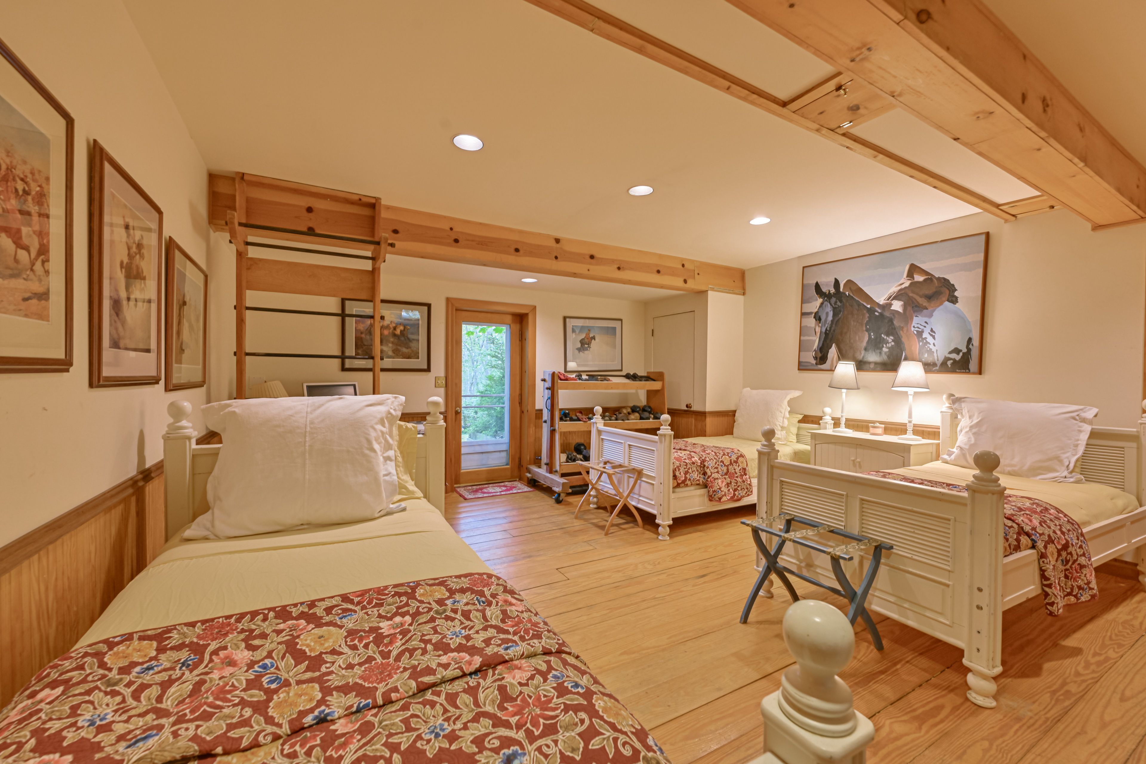 Bedroom 4 | 3 Twin Beds | Main Level