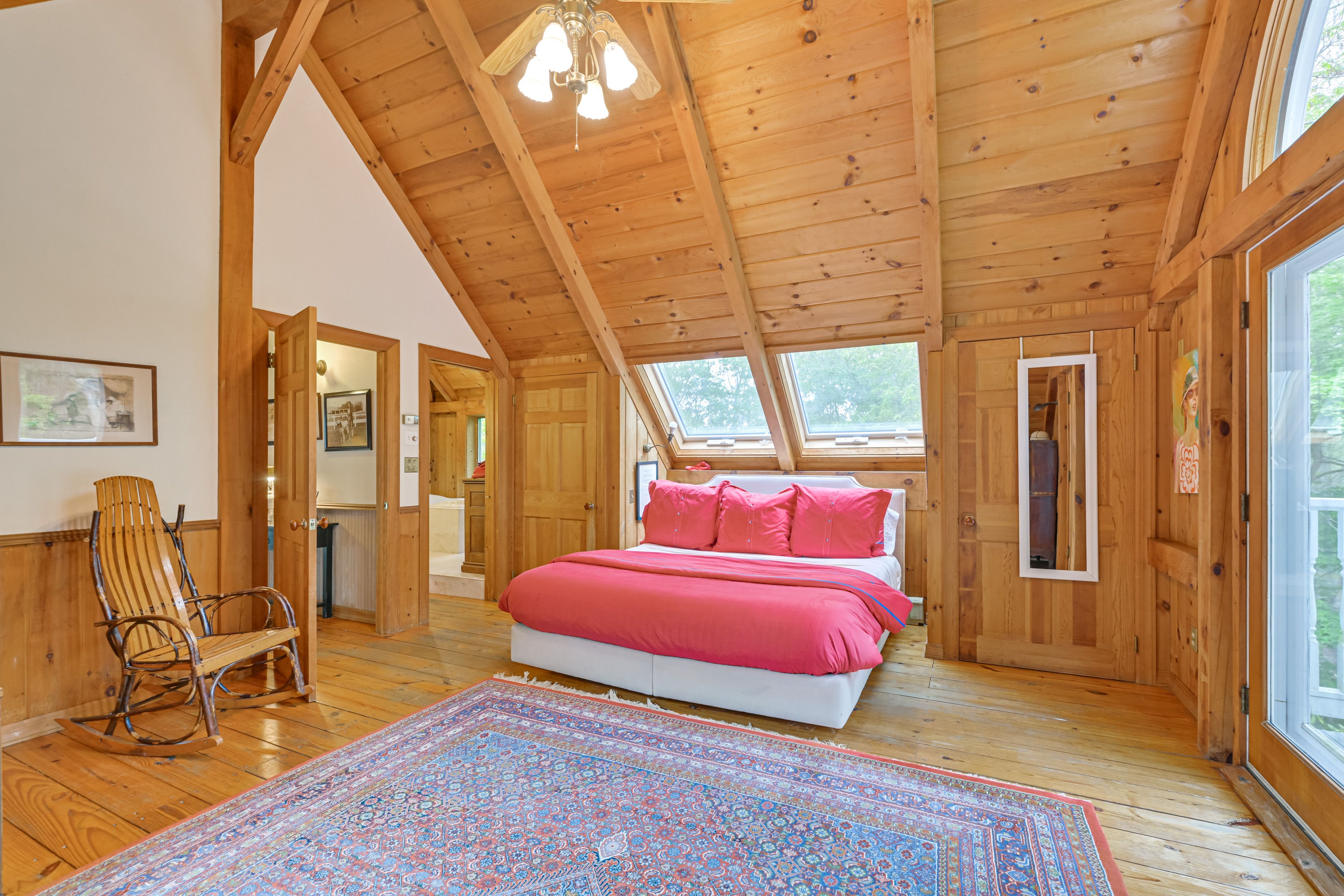 Bedroom 1 | King Bed | Private Balcony | Upper Level