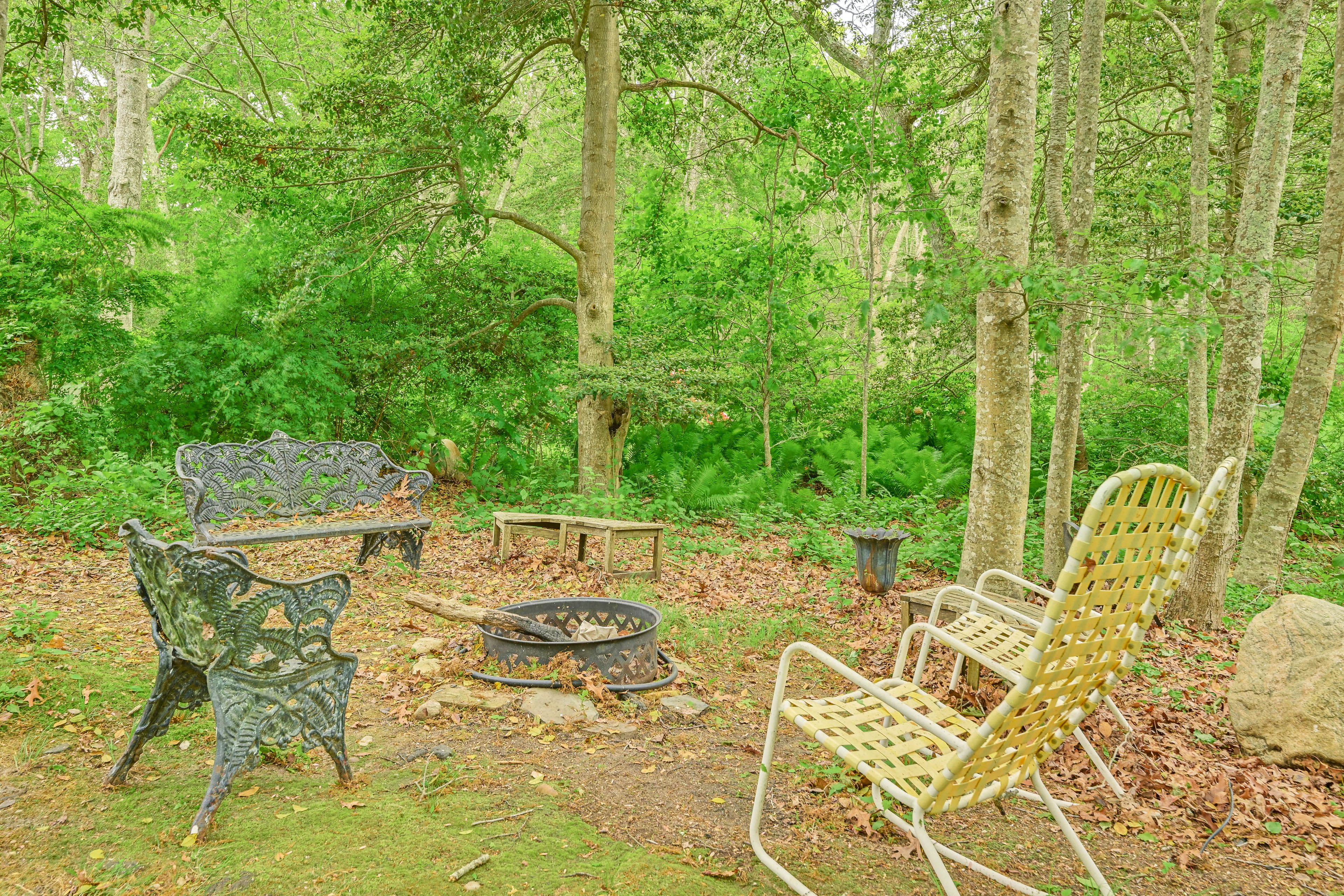 20-Acre Property | Fire Pit