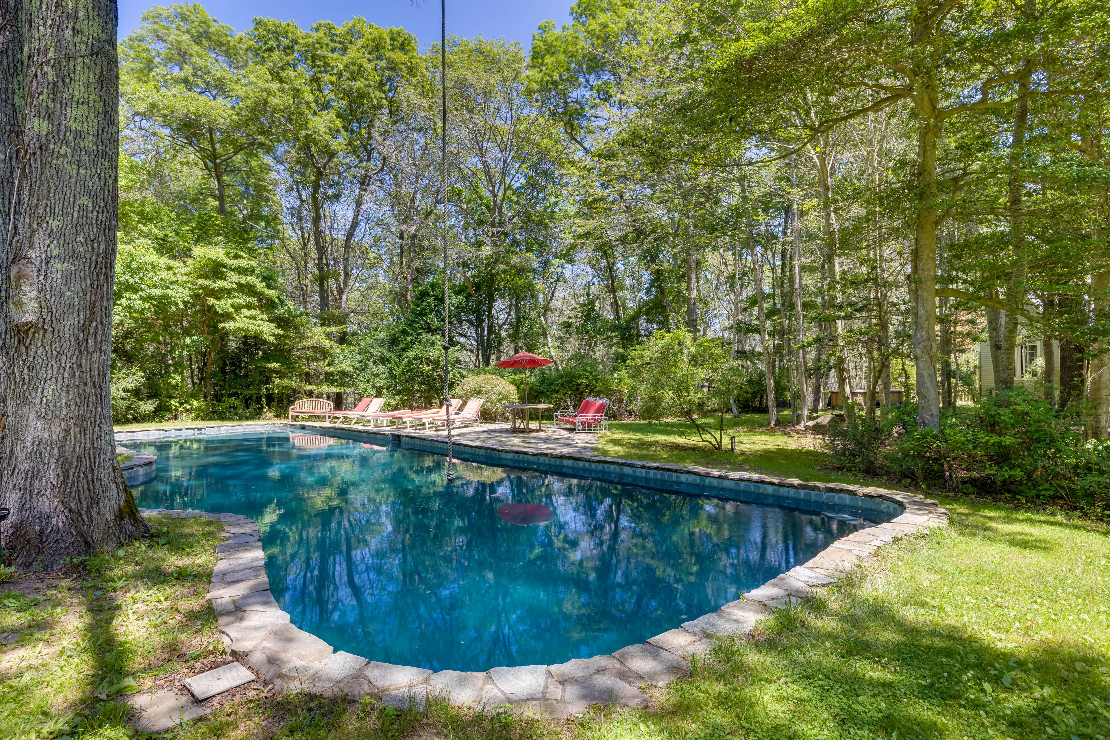 Pool Area | 25 Yards Long | Large Shallow Area | Rope Swing