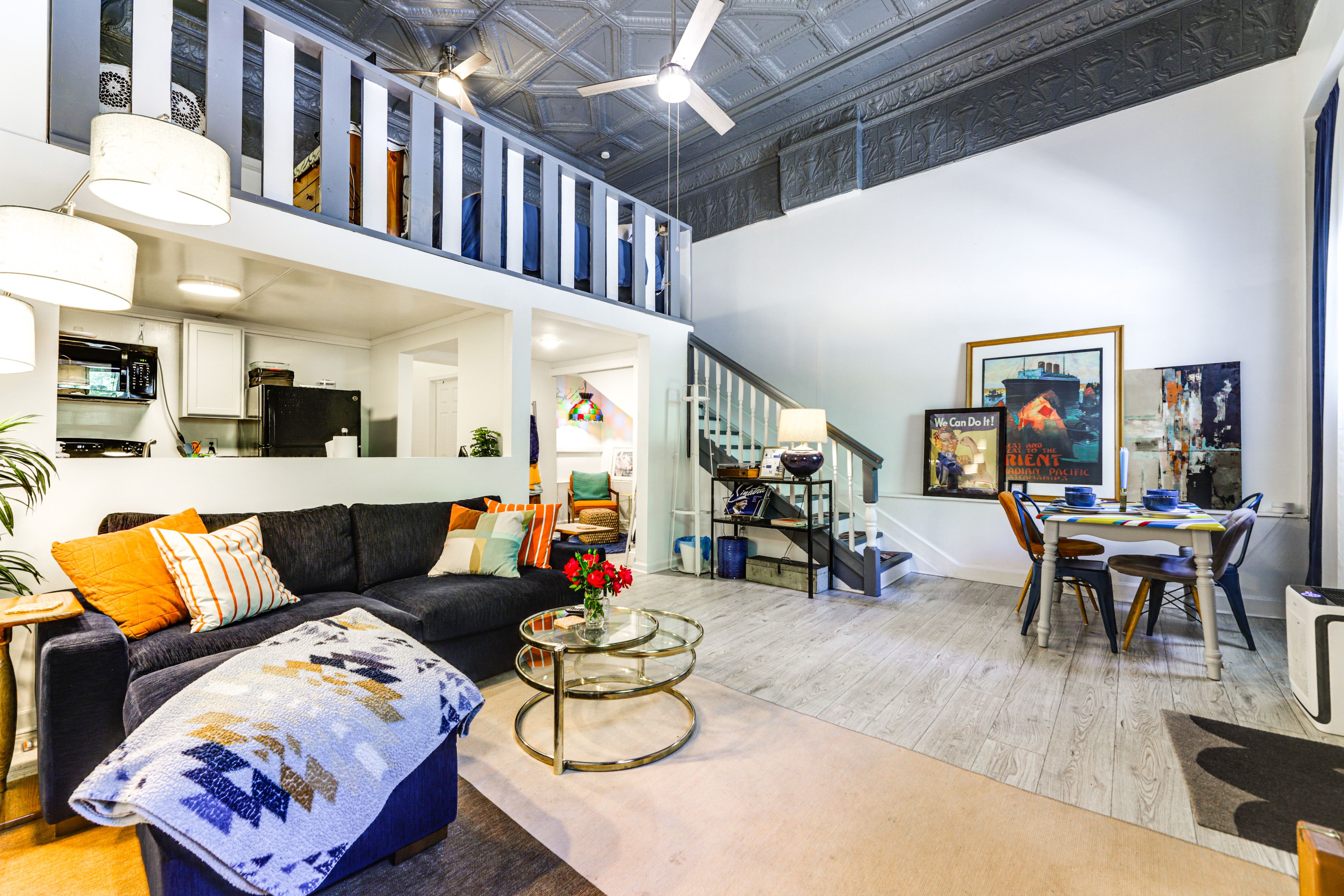 Cincinnati Vacation Rental | 1BR | 1BA | 800 Sq Ft | Stairs Required