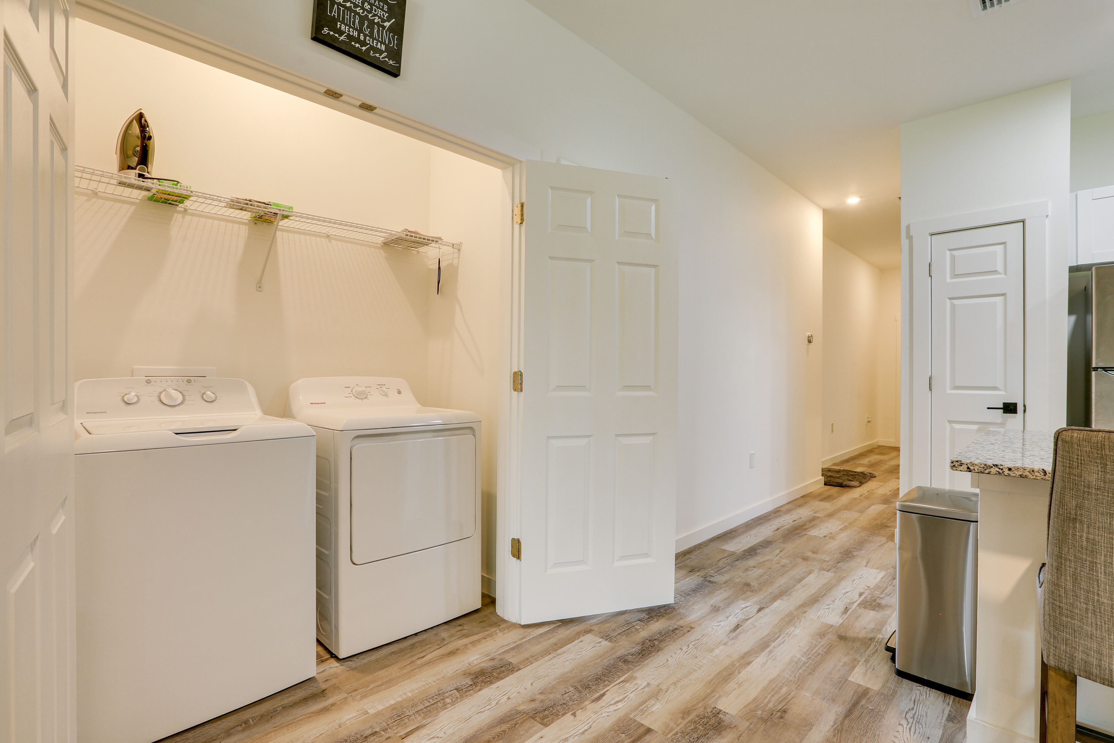 In-Unit Laundry | Detergent | Iron & Board