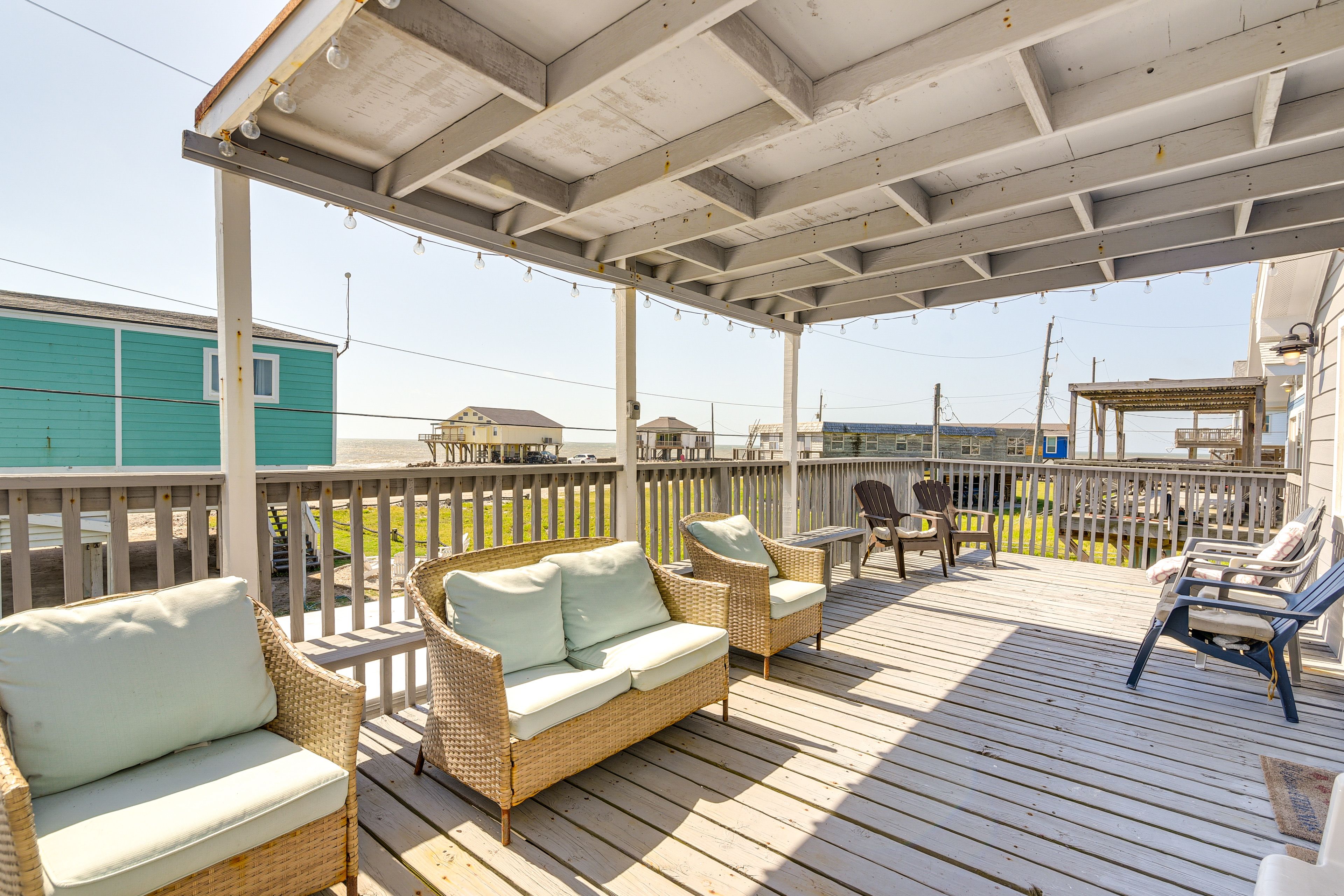 Freeport Vacation Rental | 3BR | 2BA | 2,200 Sq Ft | Stairs to Enter