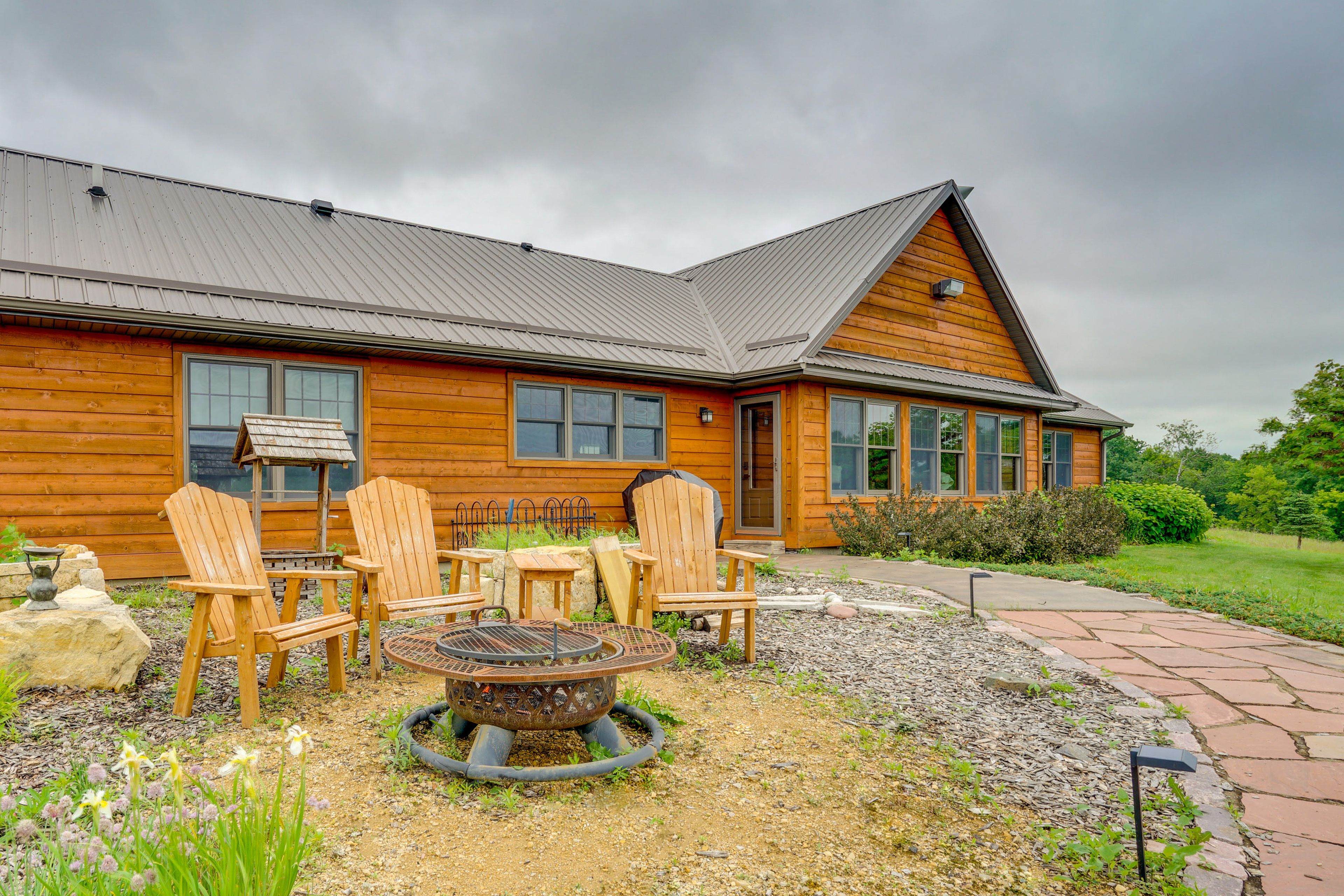 Cabin Exterior | Fire Pit | Grills | Shared Hiking/ATV Trails
