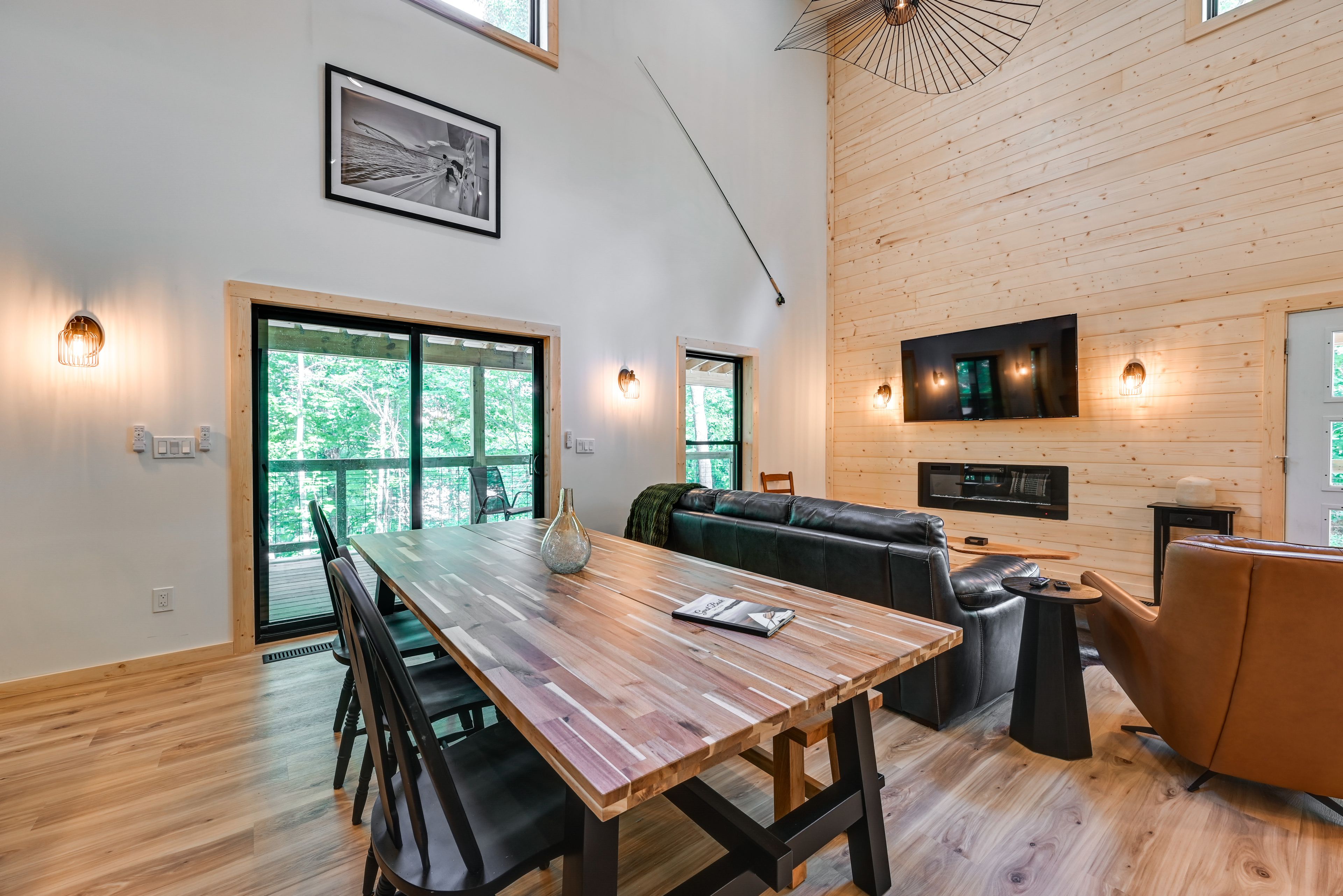 Property Interior | 3-Story Home | Free WiFi | Central A/C & Heating