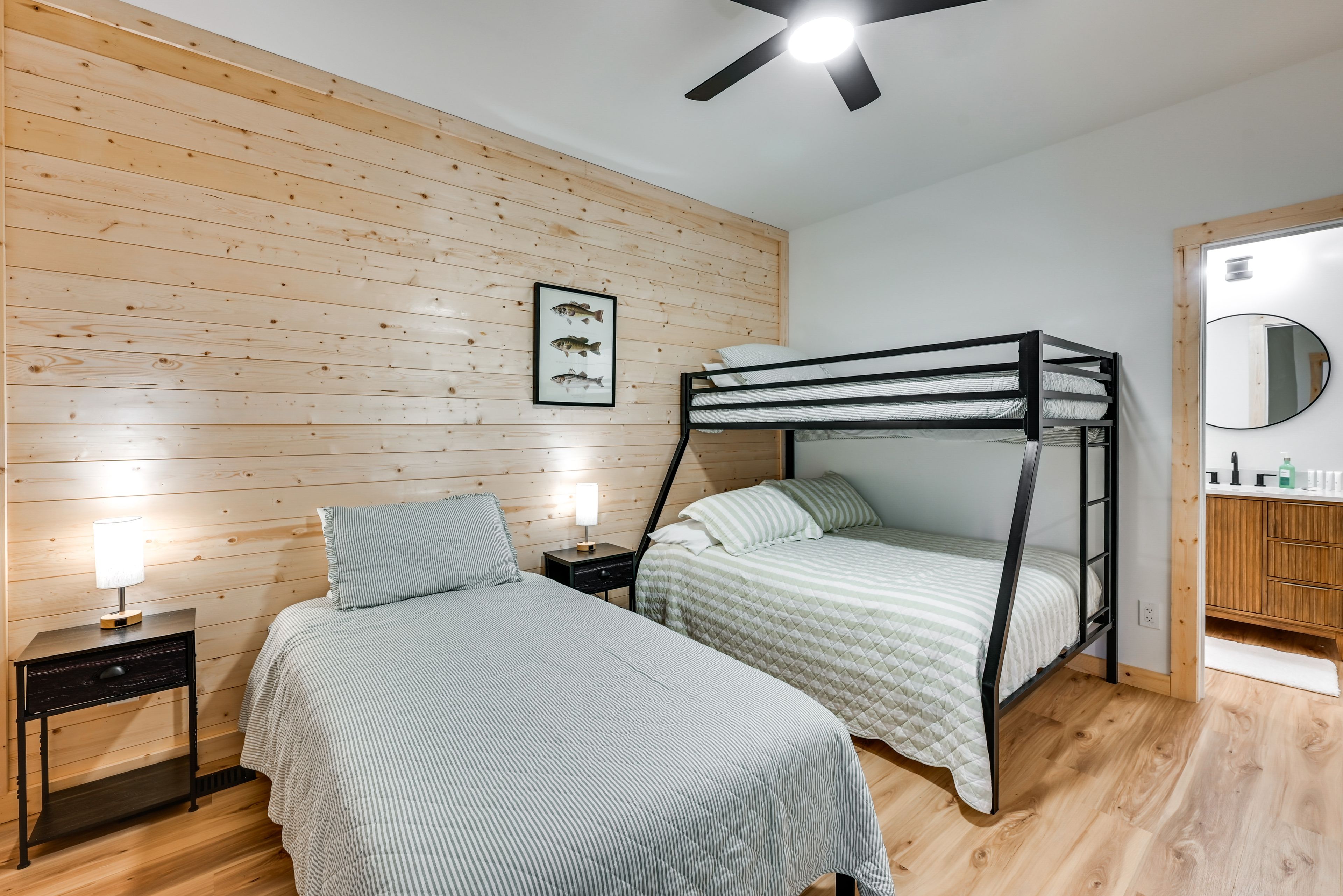 Bedroom 2 | Main Level | Twin Bed | Twin/Full Bunk Bed
