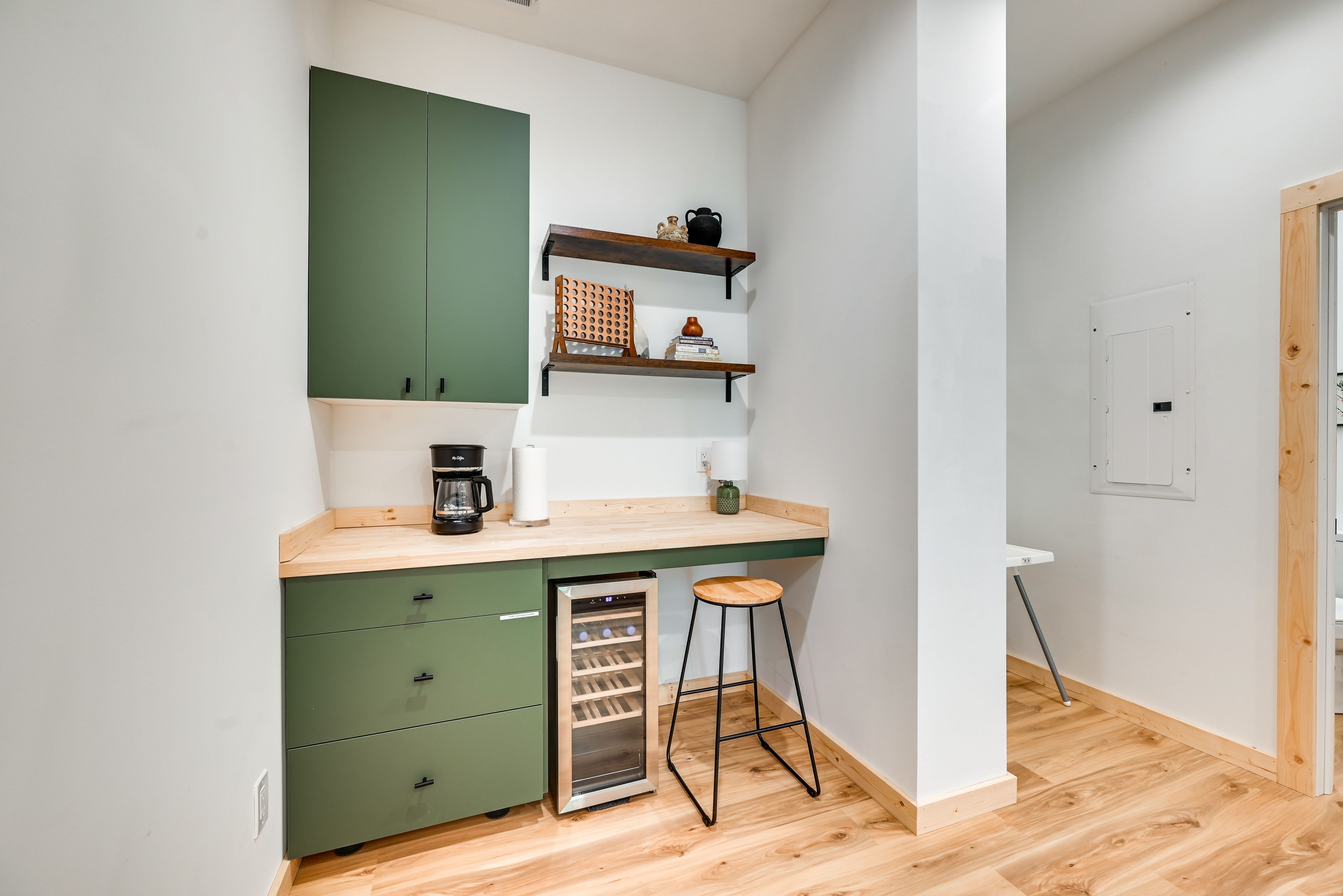 Coffee Station | Main Level | Wine Fridge