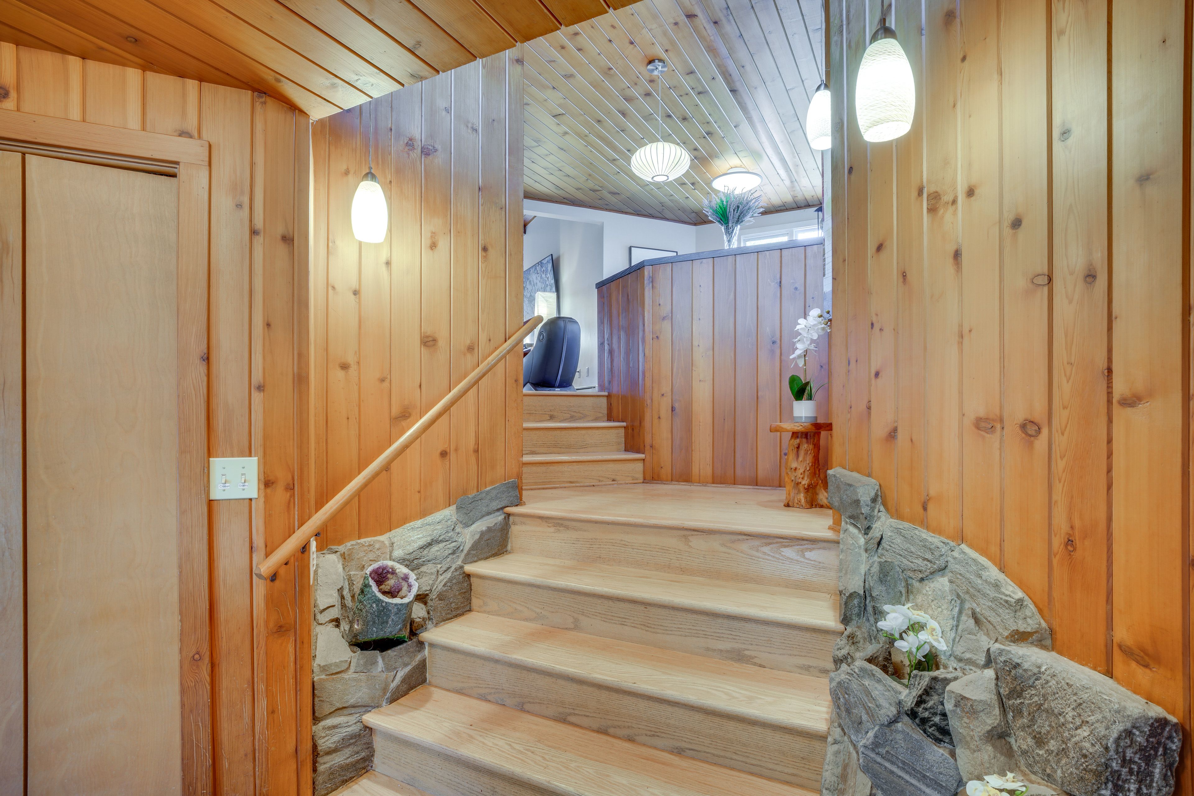 Stairs to Access Lower Level