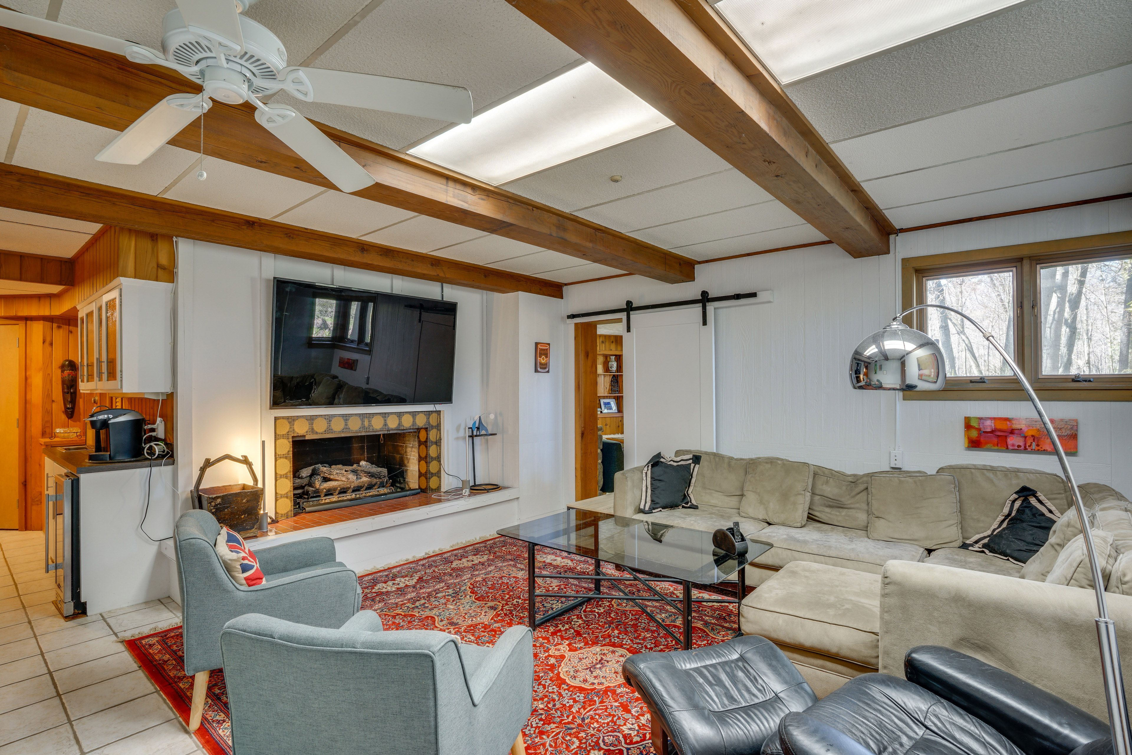 Family Room | Lower Level | Smart TV | Wet Bar