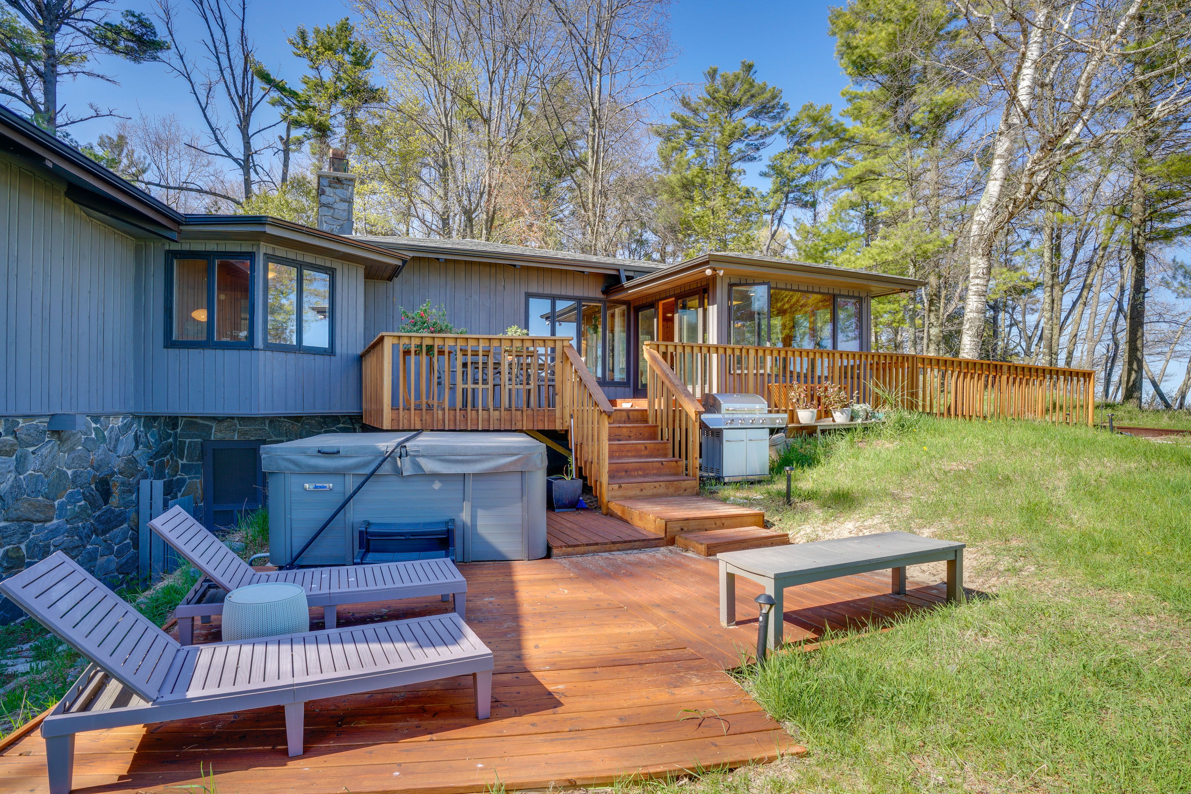 Patio | Hot Tub | Gas Grill