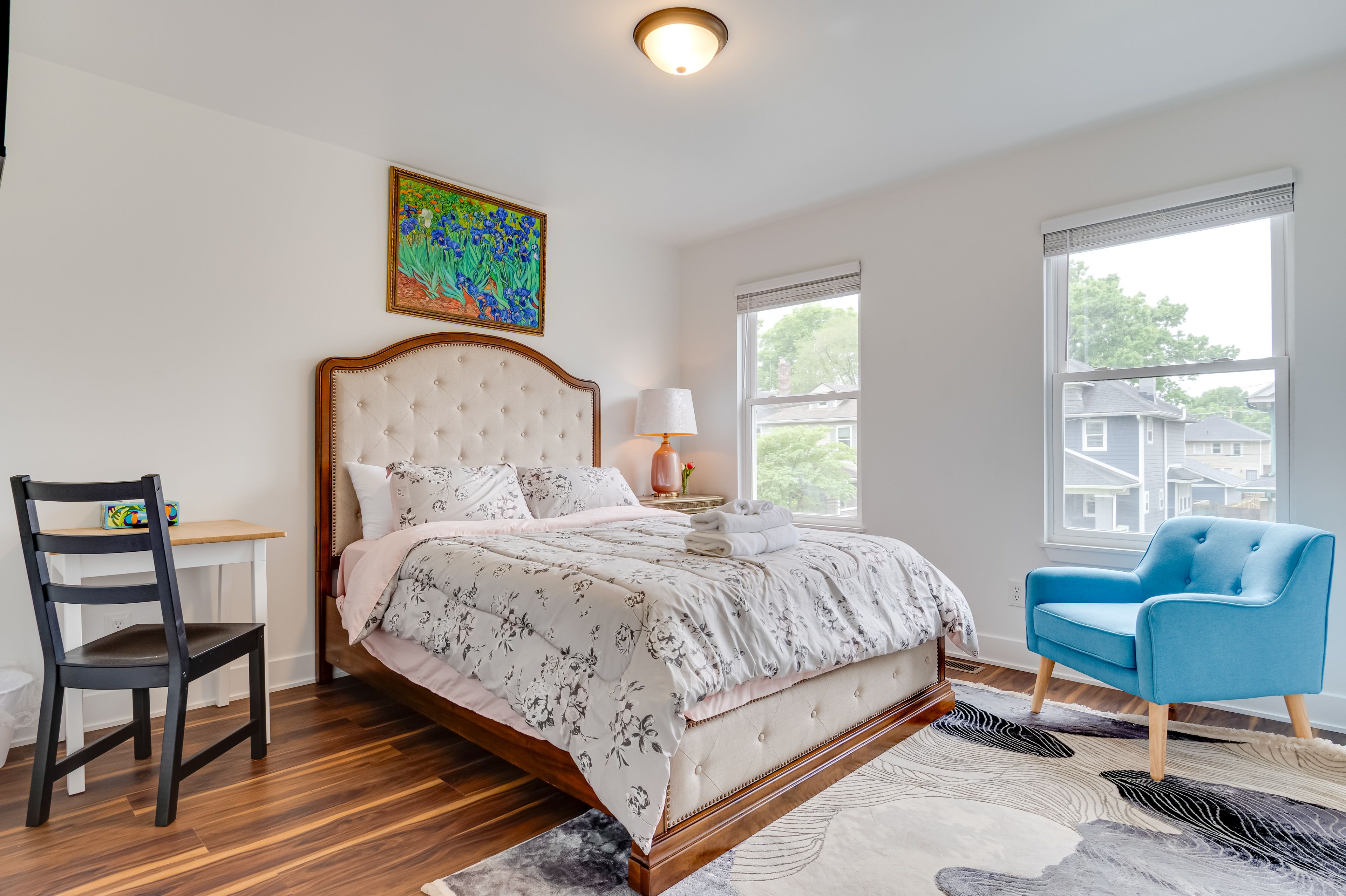 Bedroom 2 | Queen Bed | Flat-Screen TV | Workspace | 2nd Floor