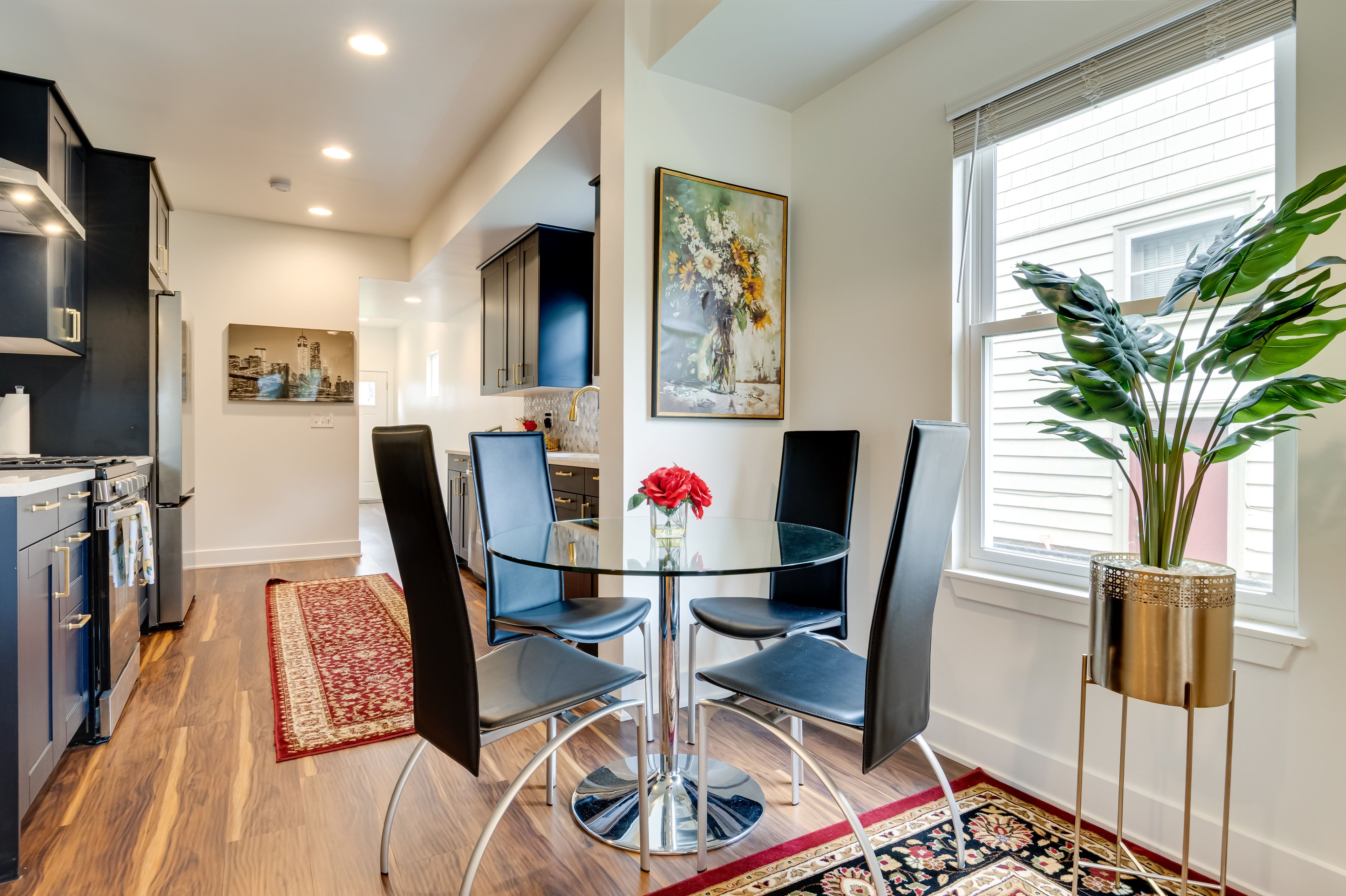 Dining Area | Free WiFi | 2-Story Unit