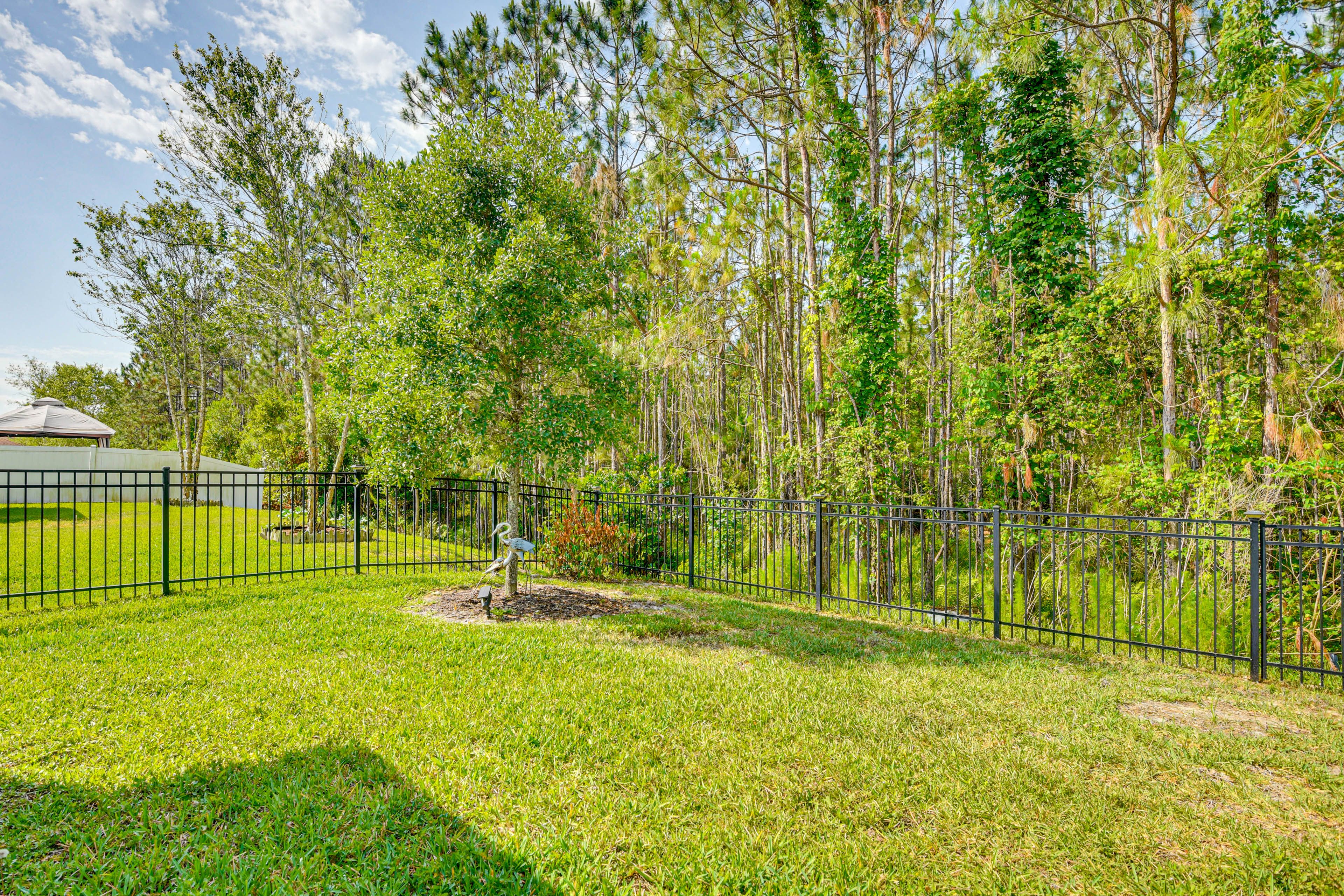 Private Backyard Area