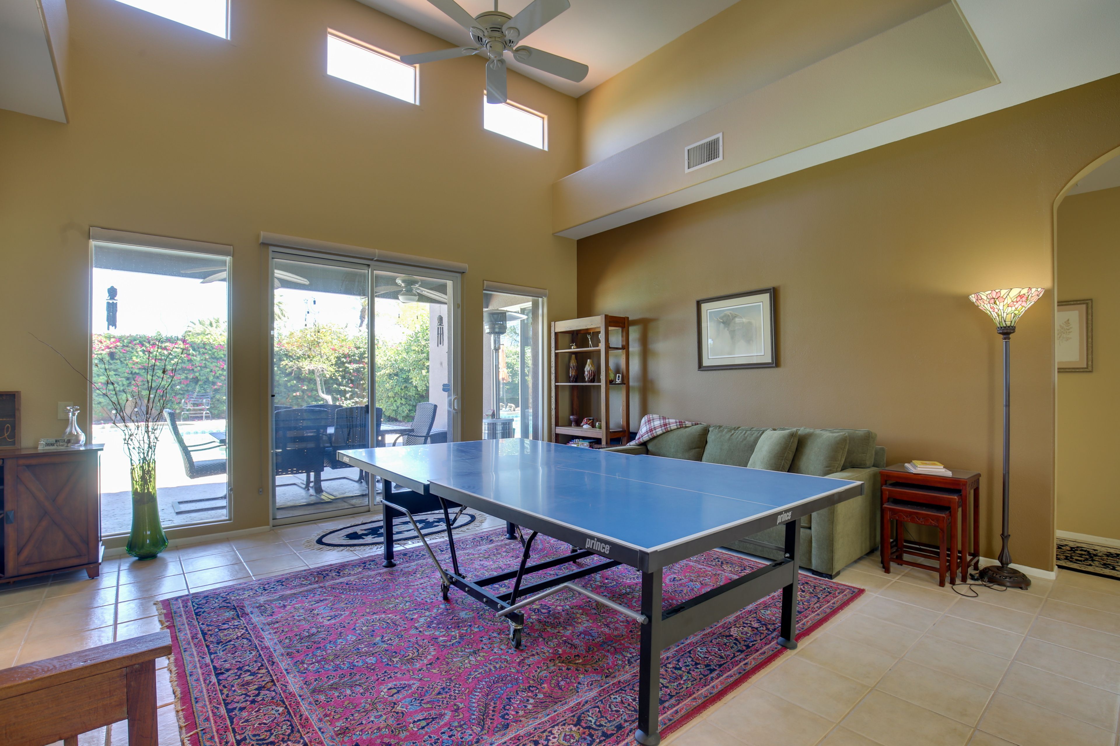 Sitting Room | Ping-Pong Table | Piano
