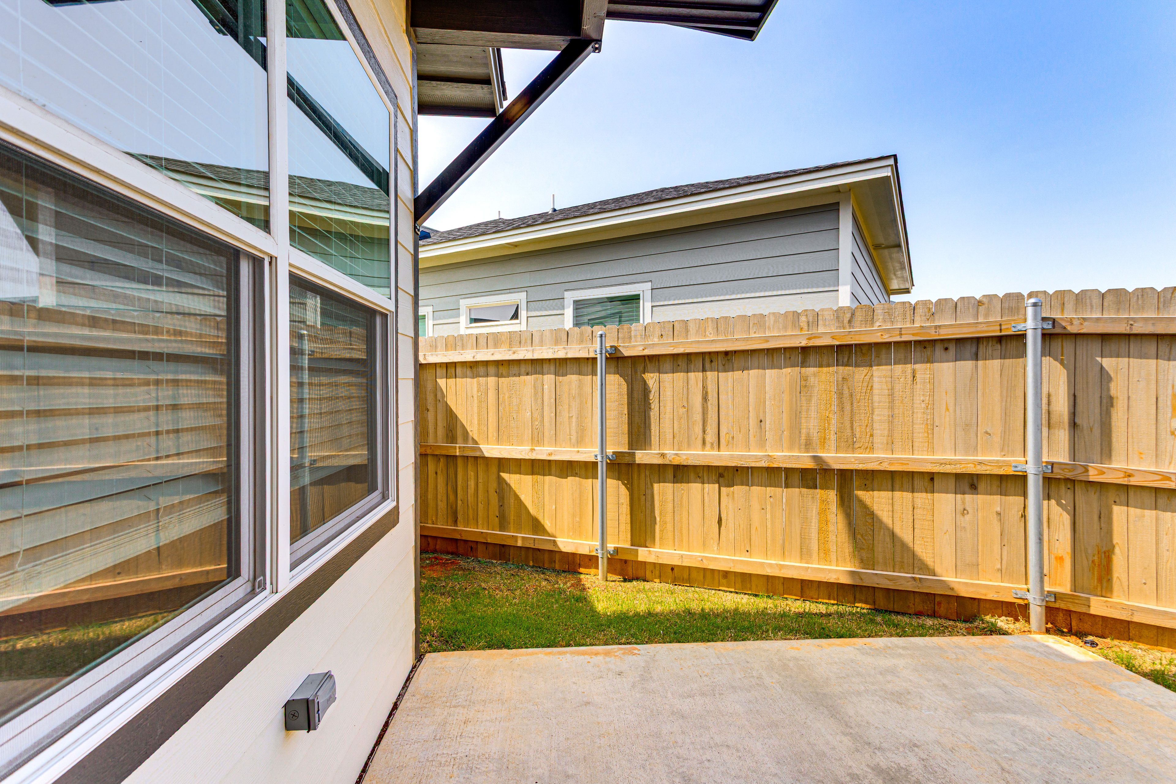 Fenced-In Yard | Patio