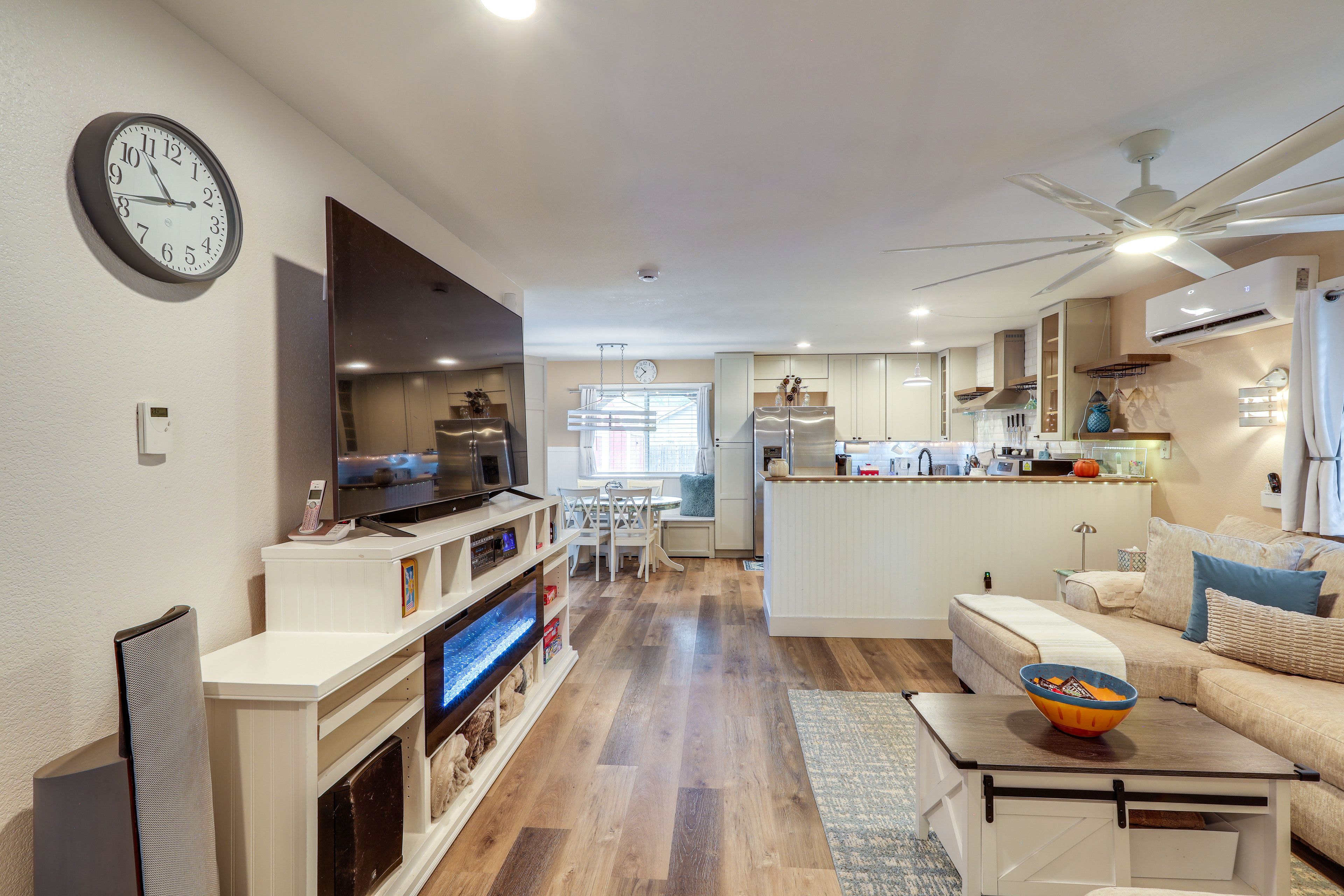 Living Room | 1st Floor | Electric Fireplace