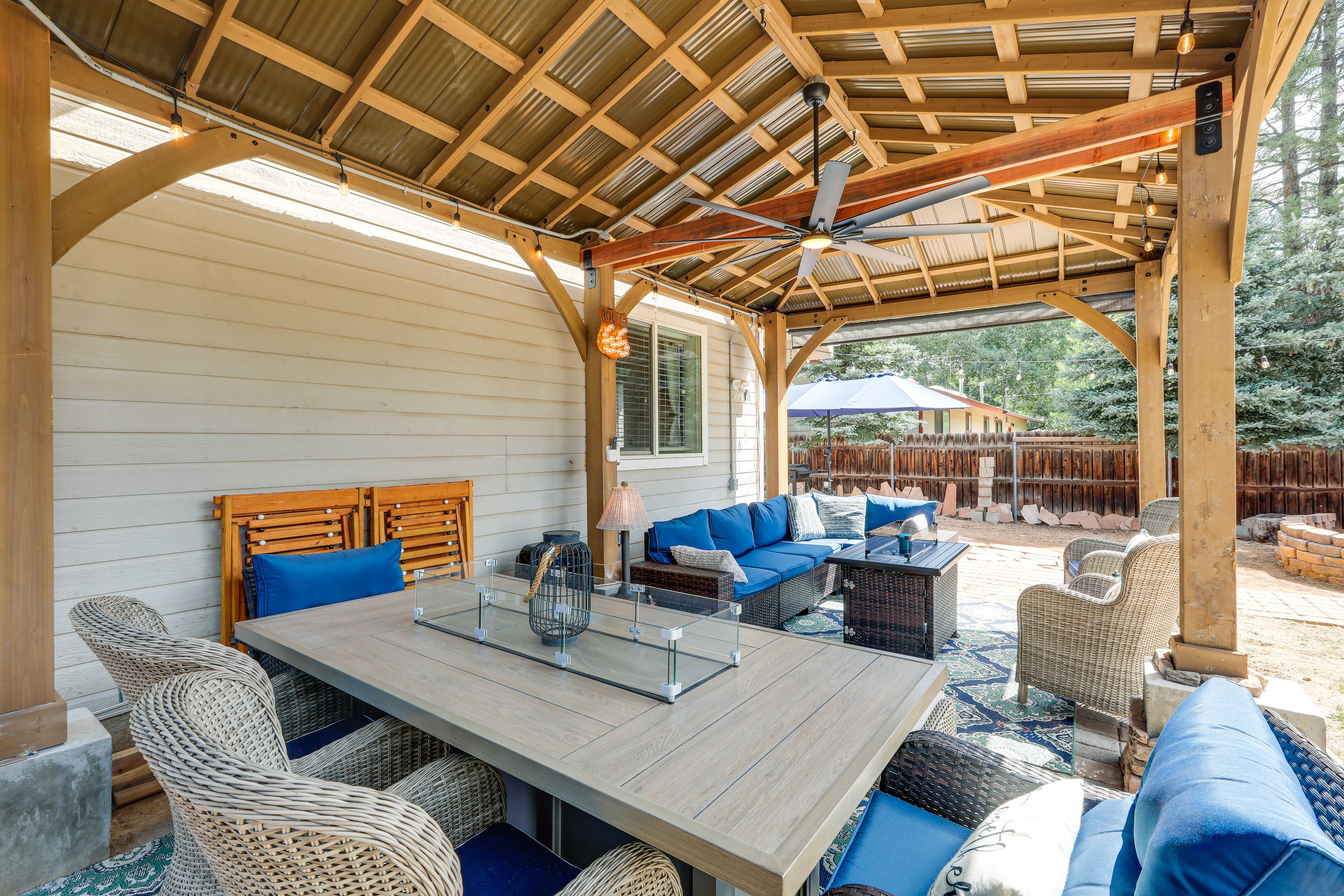 Covered Patio | Seating | Dining Area