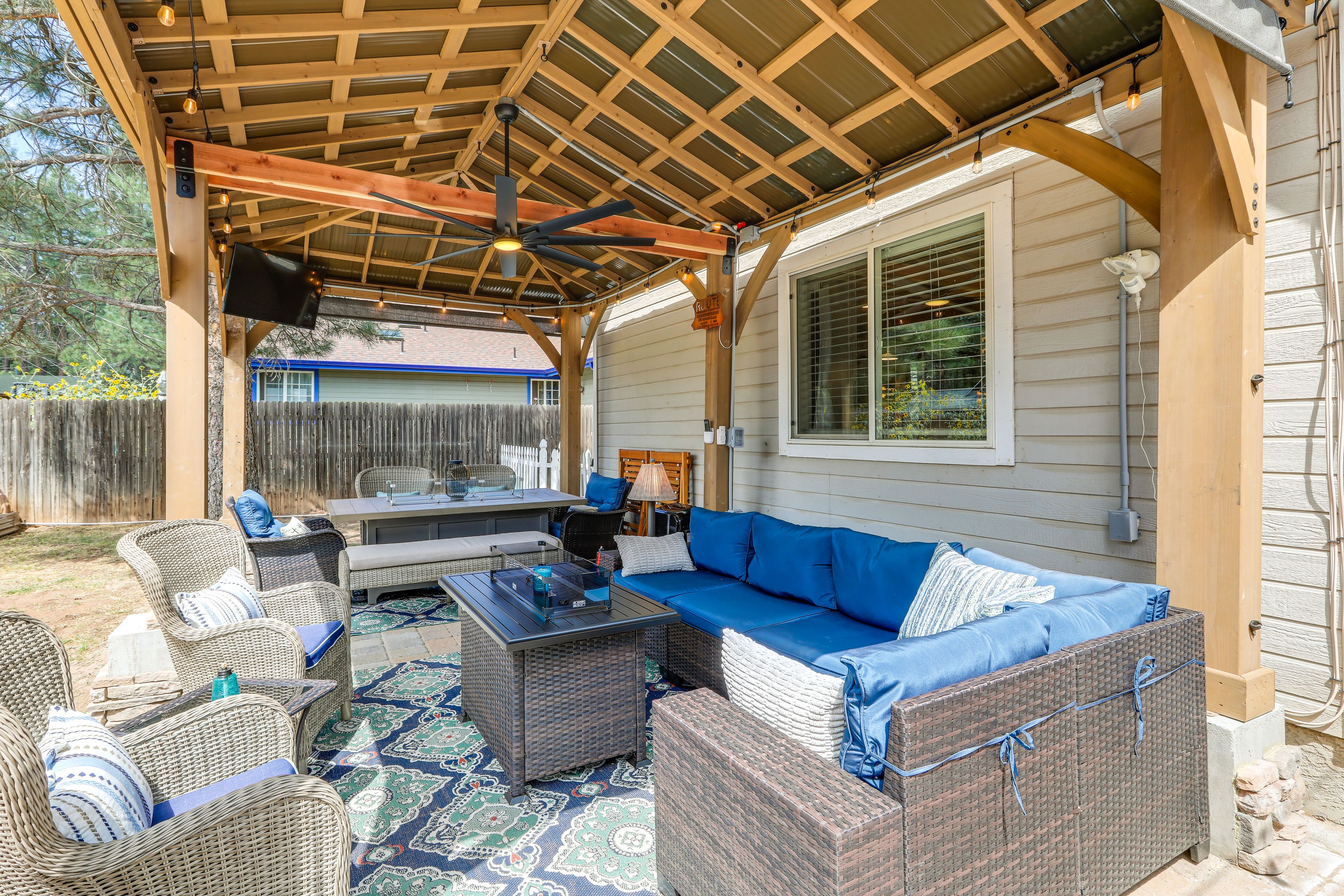 Flagstaff Vacation Rental | 3BR | 2BA | 2 Steps Required | 1,268 Sq Ft
