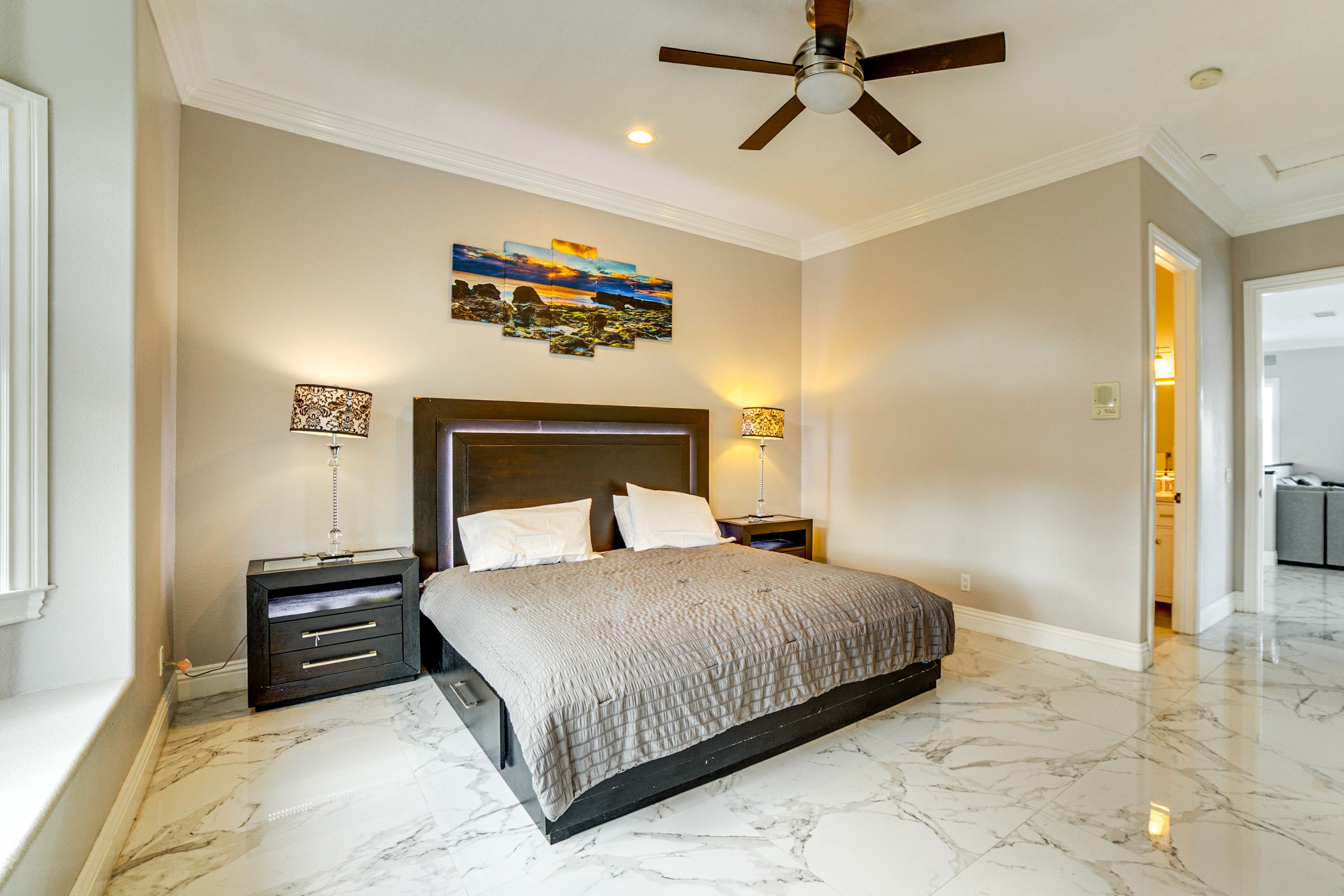 Bedroom 1 | King Bed | Linens Provided | 2nd Floor