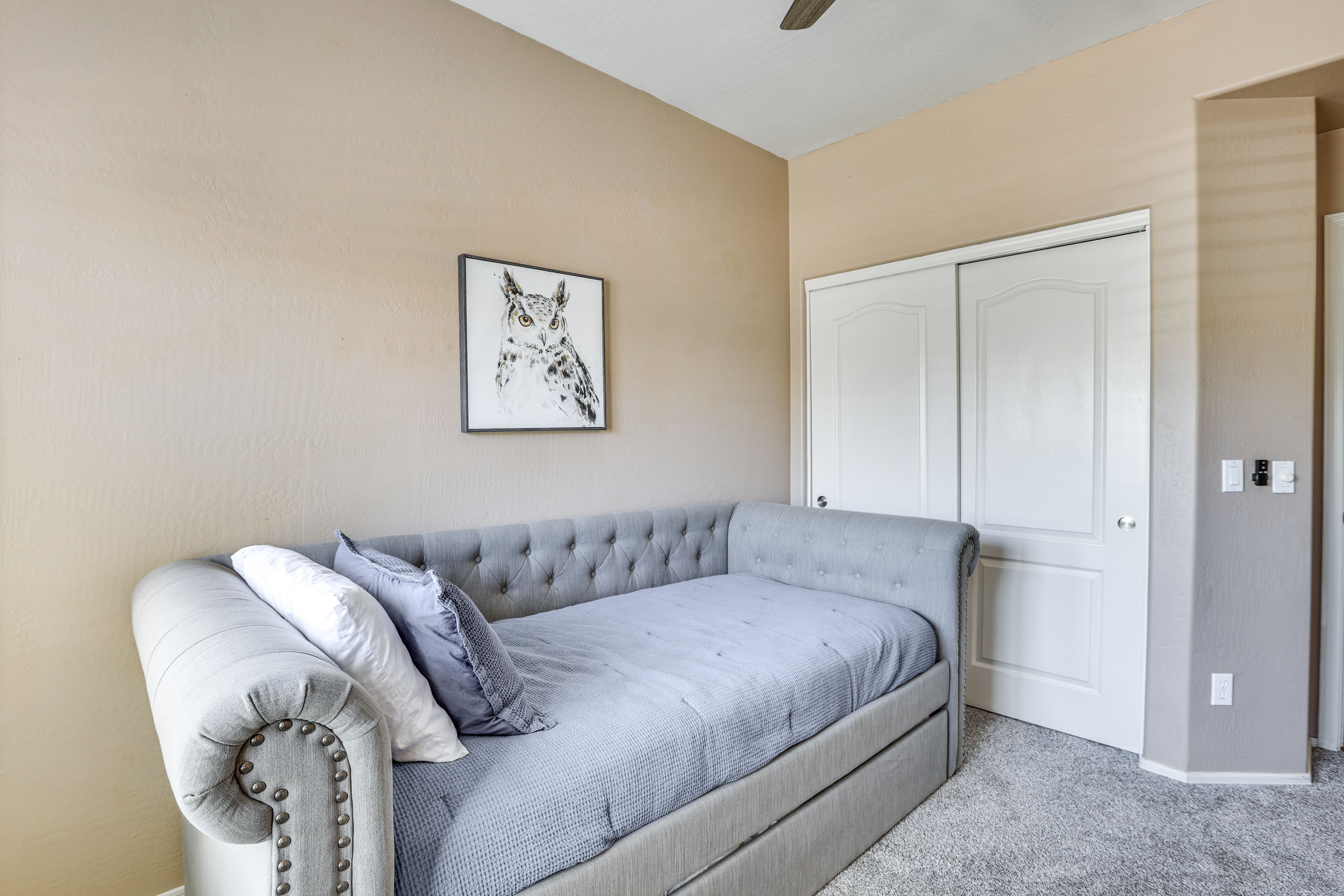 Bedroom 1 | Twin Daybed w/ Twin Trundle | Linens Provided | 1st Floor