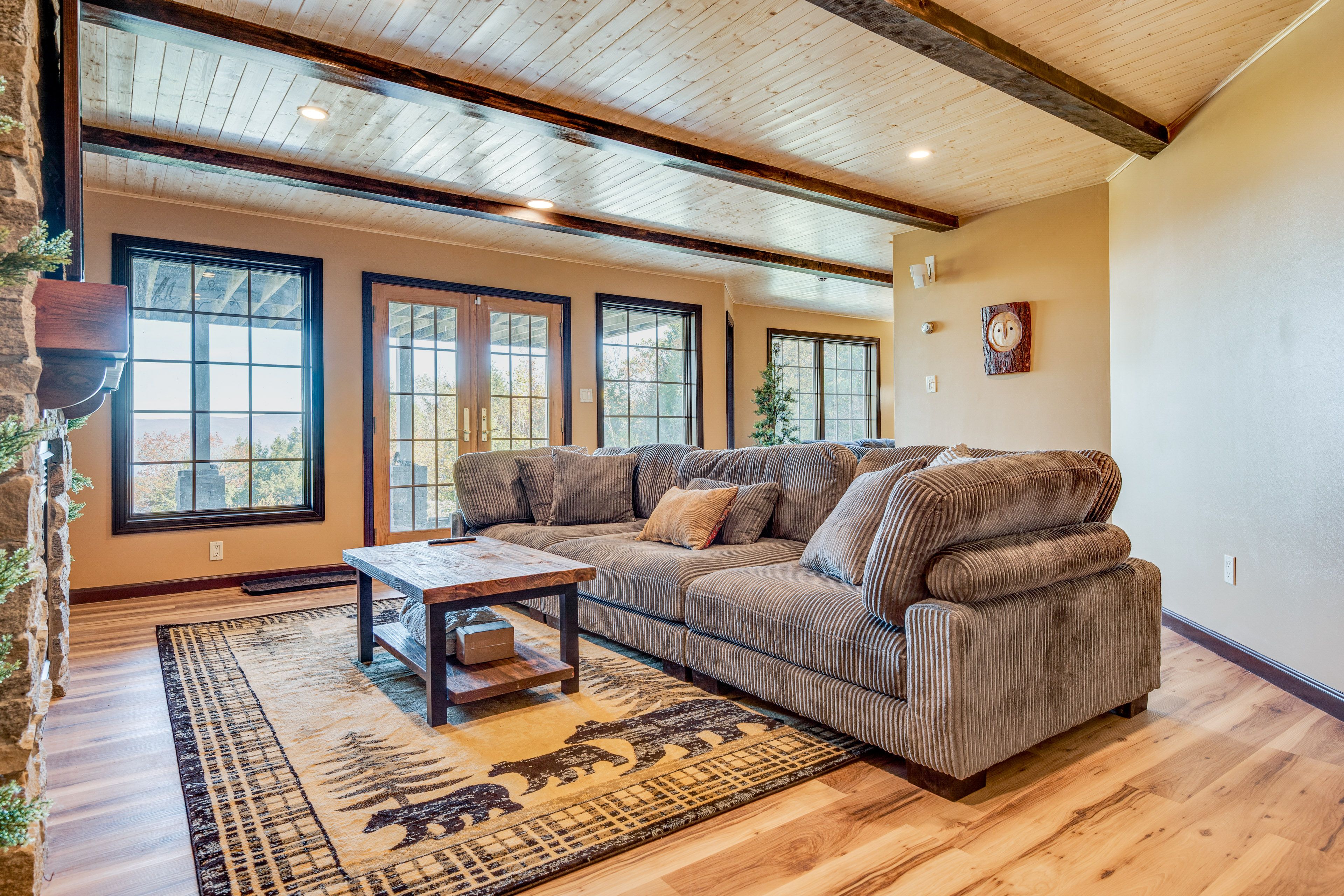 Living Room | Smart TV | Fireplace | Basement Level