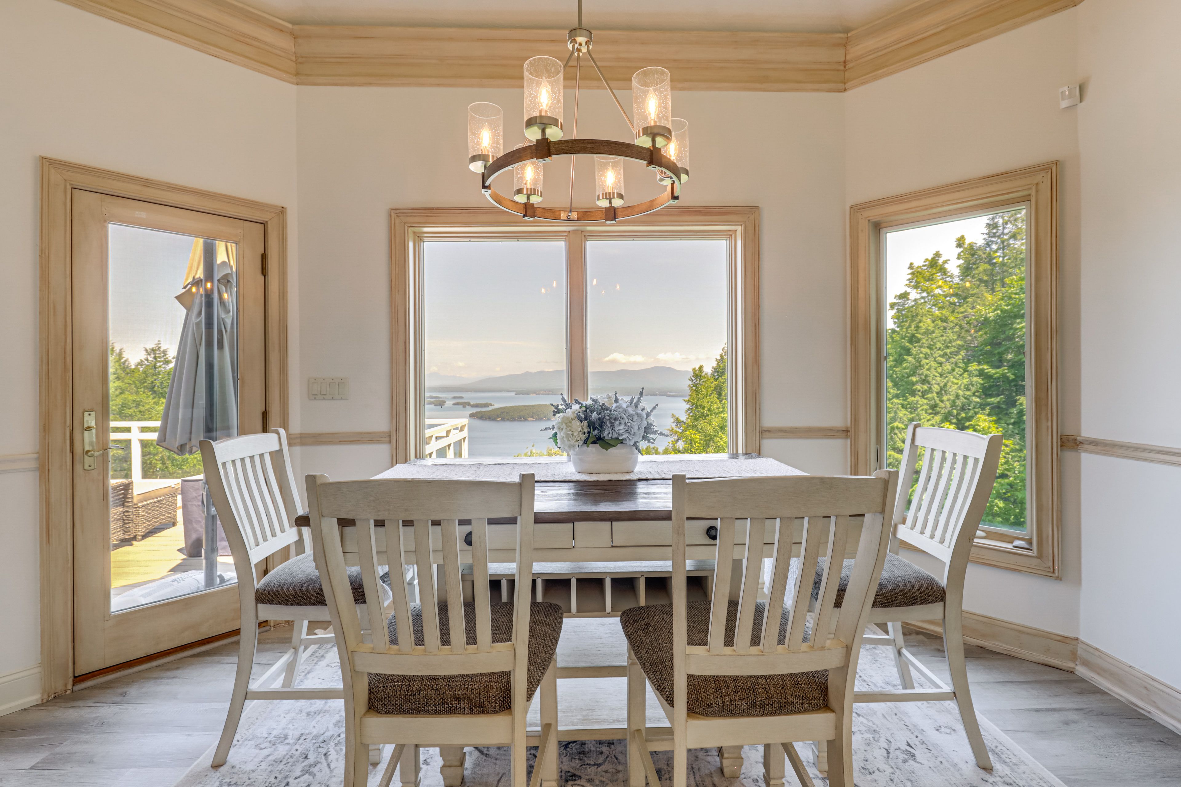 Dining Area | Lake Views | 1st Floor
