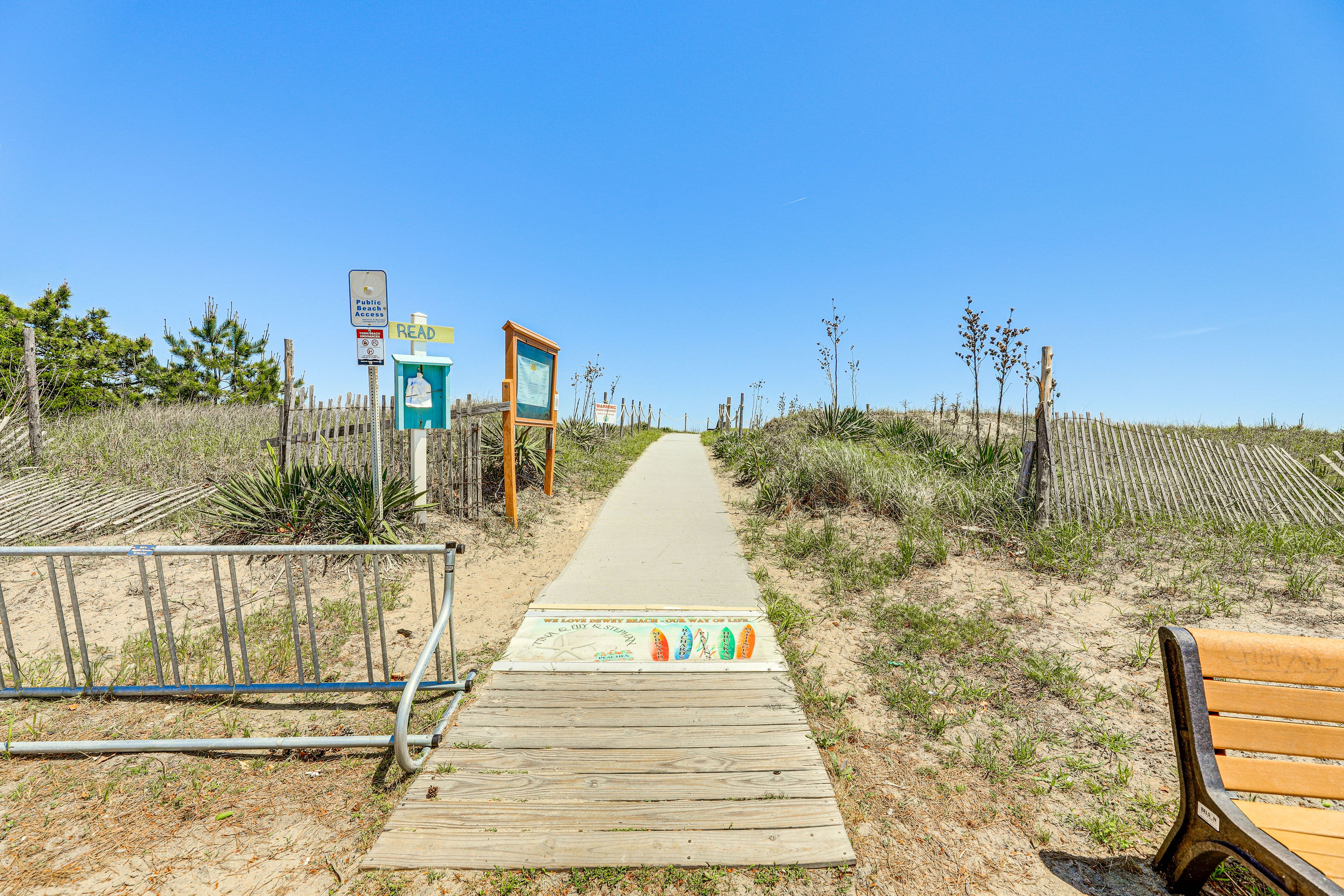 Beach Entrance | 100 Steps Away