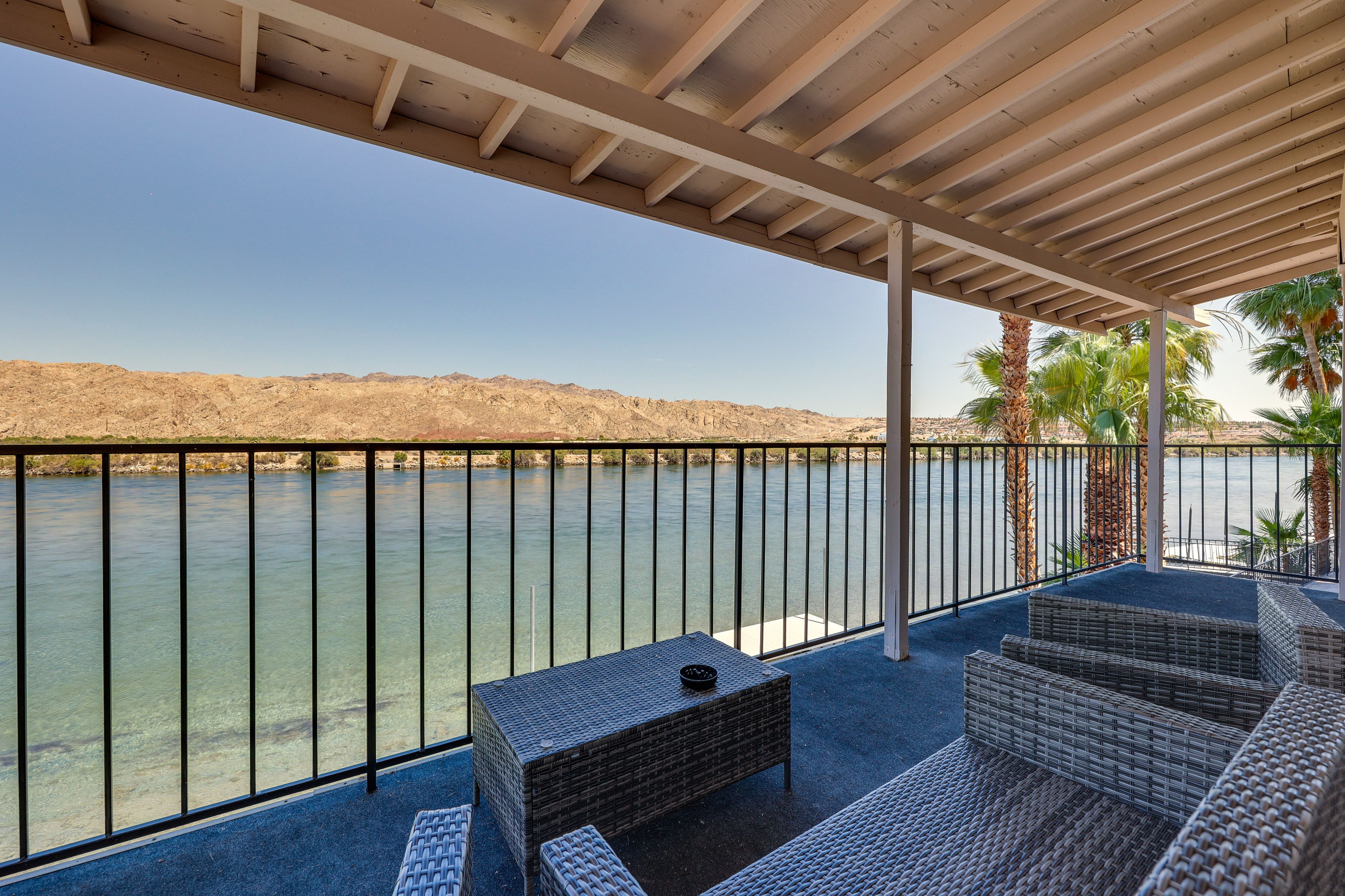 Bullhead City Vacation Rental | 2BR | 2BA | 1,362 Sq Ft | Stairs Required