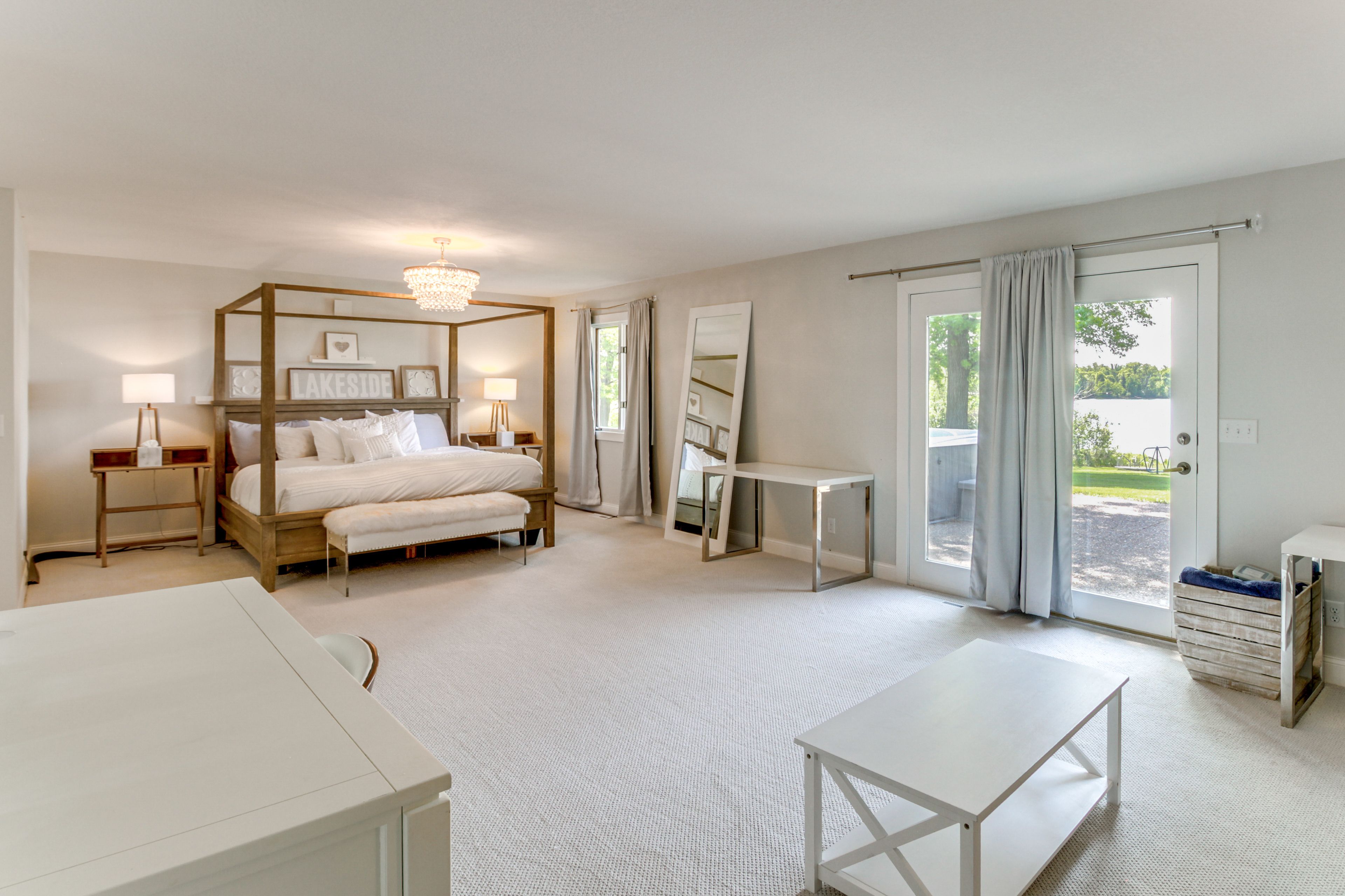 Bedroom 1 | King Bed | Patio Access | 1st Floor